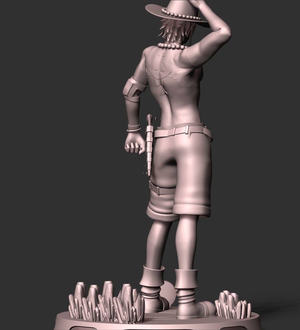 Ace - One Piece 3D print model_17