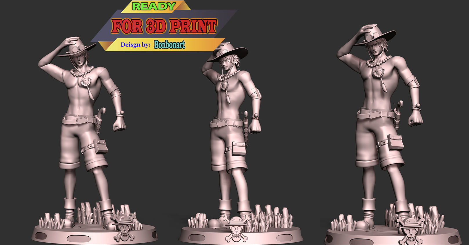 Ace - One Piece 3D print model_6