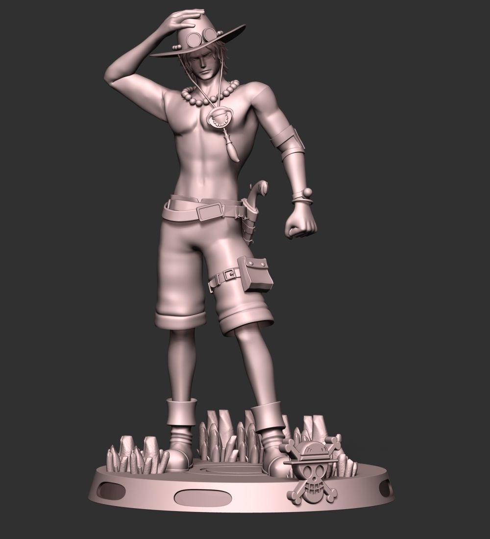 Ace - One Piece 3D print model_16