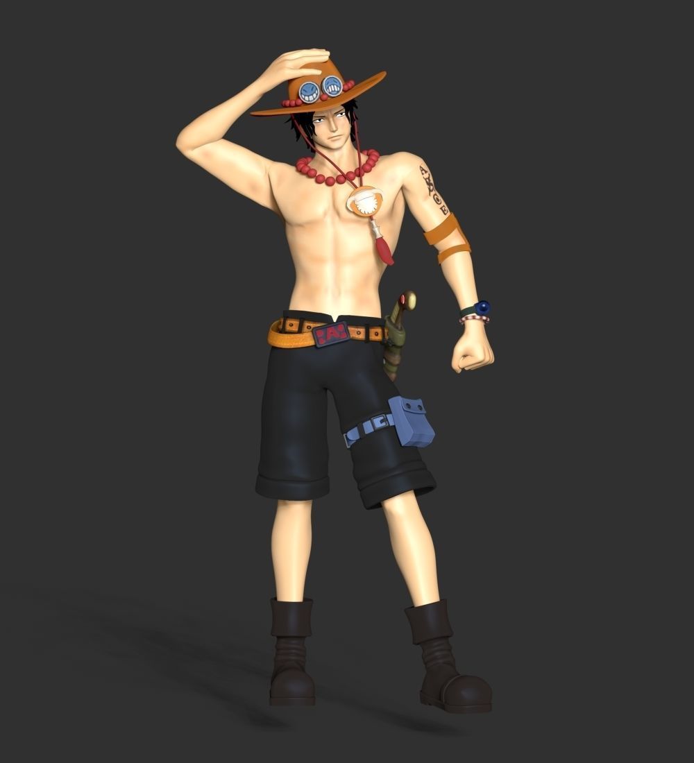 Ace - One Piece 3D print model_13