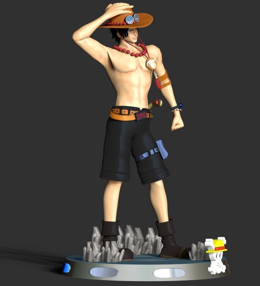 Ace - One Piece 3D print model_8