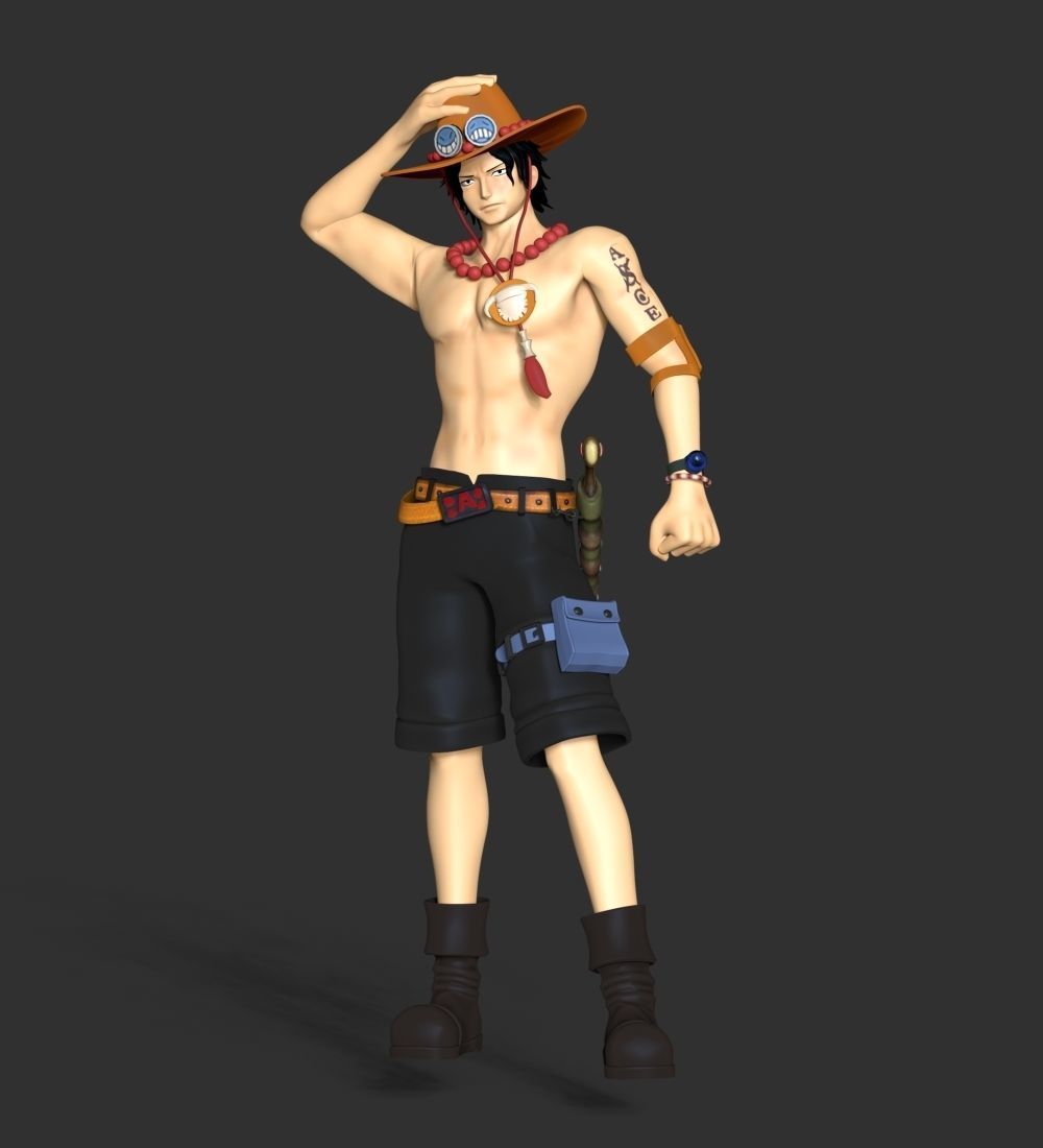 Ace - One Piece 3D print model_11
