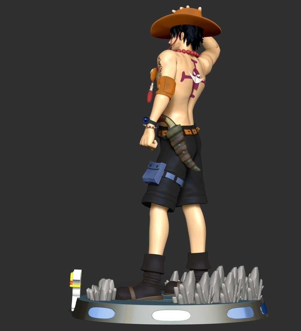 Ace - One Piece 3D print model_10