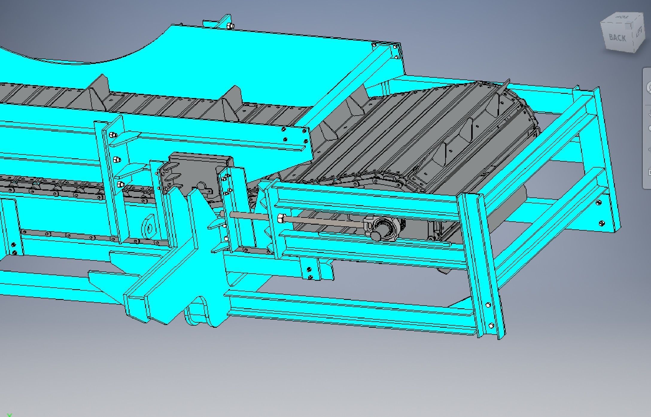Chain conveyor 3d model 3D model_13