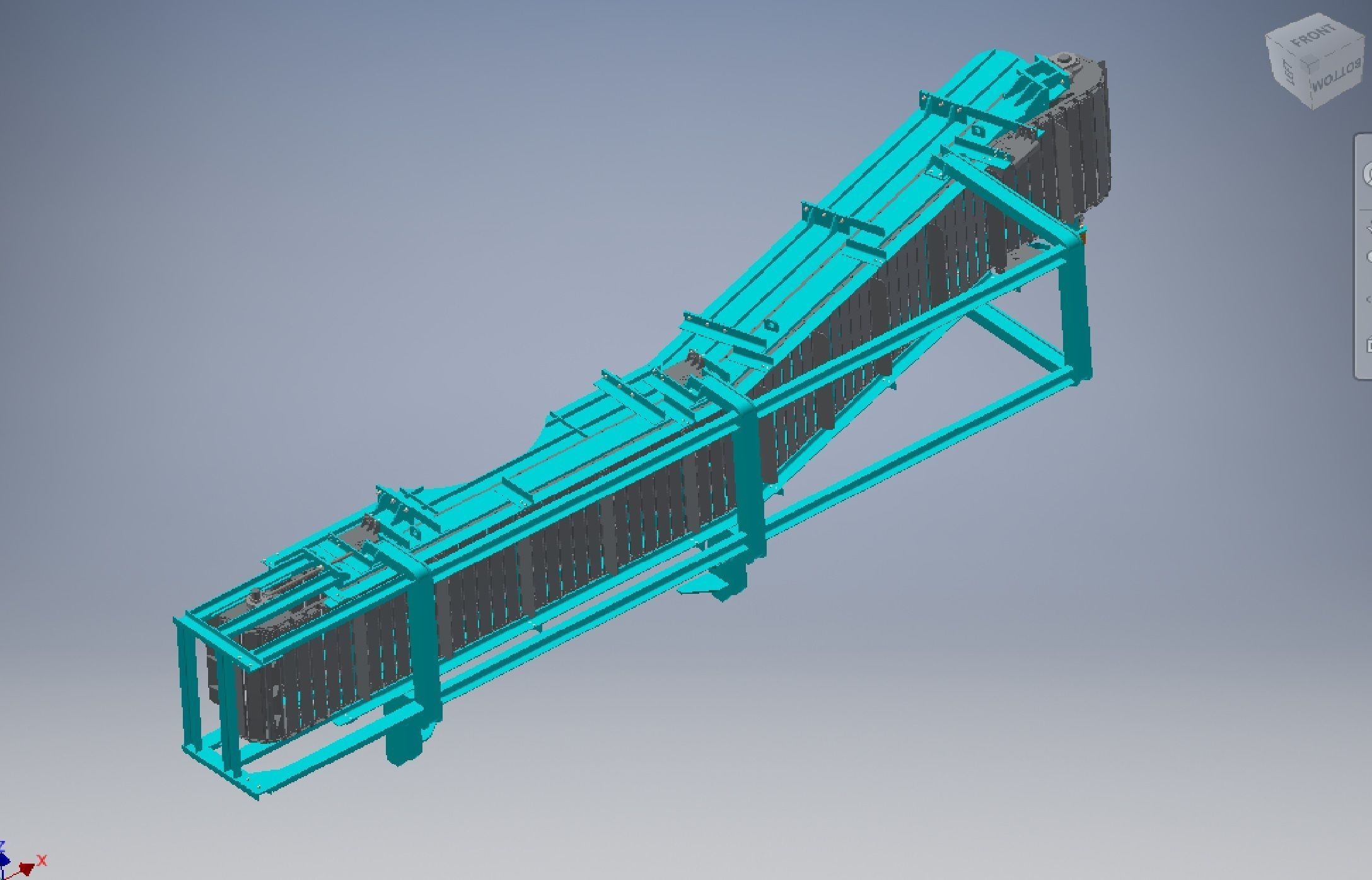 Chain conveyor 3d model 3D model_19