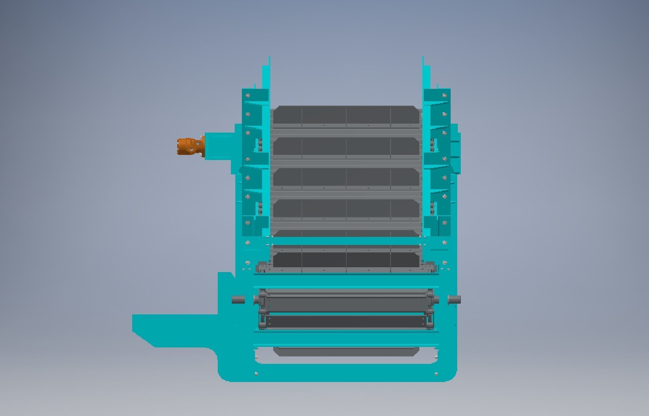 Chain conveyor 3d model 3D model_15