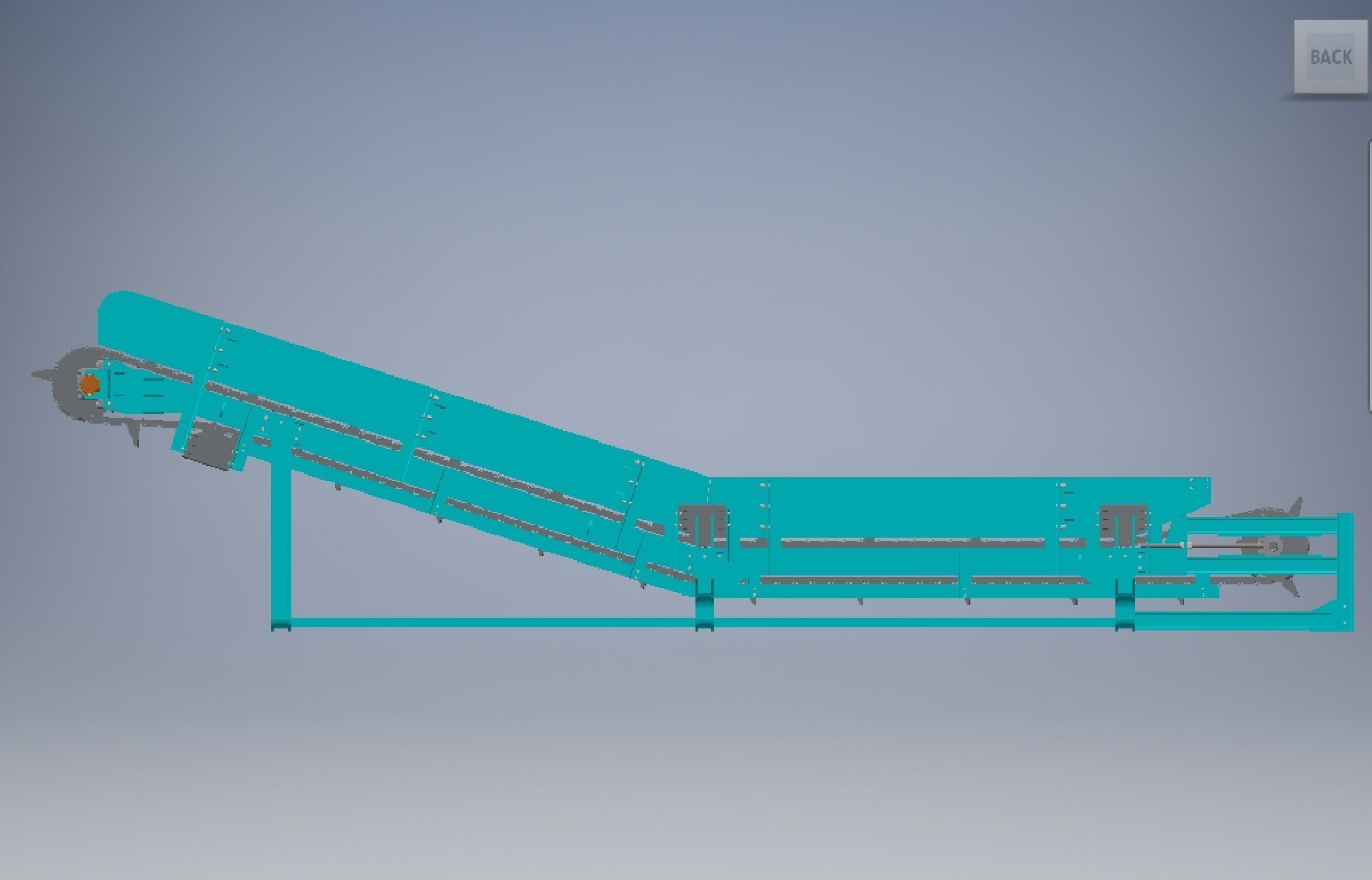 Chain conveyor 3d model 3D model_16