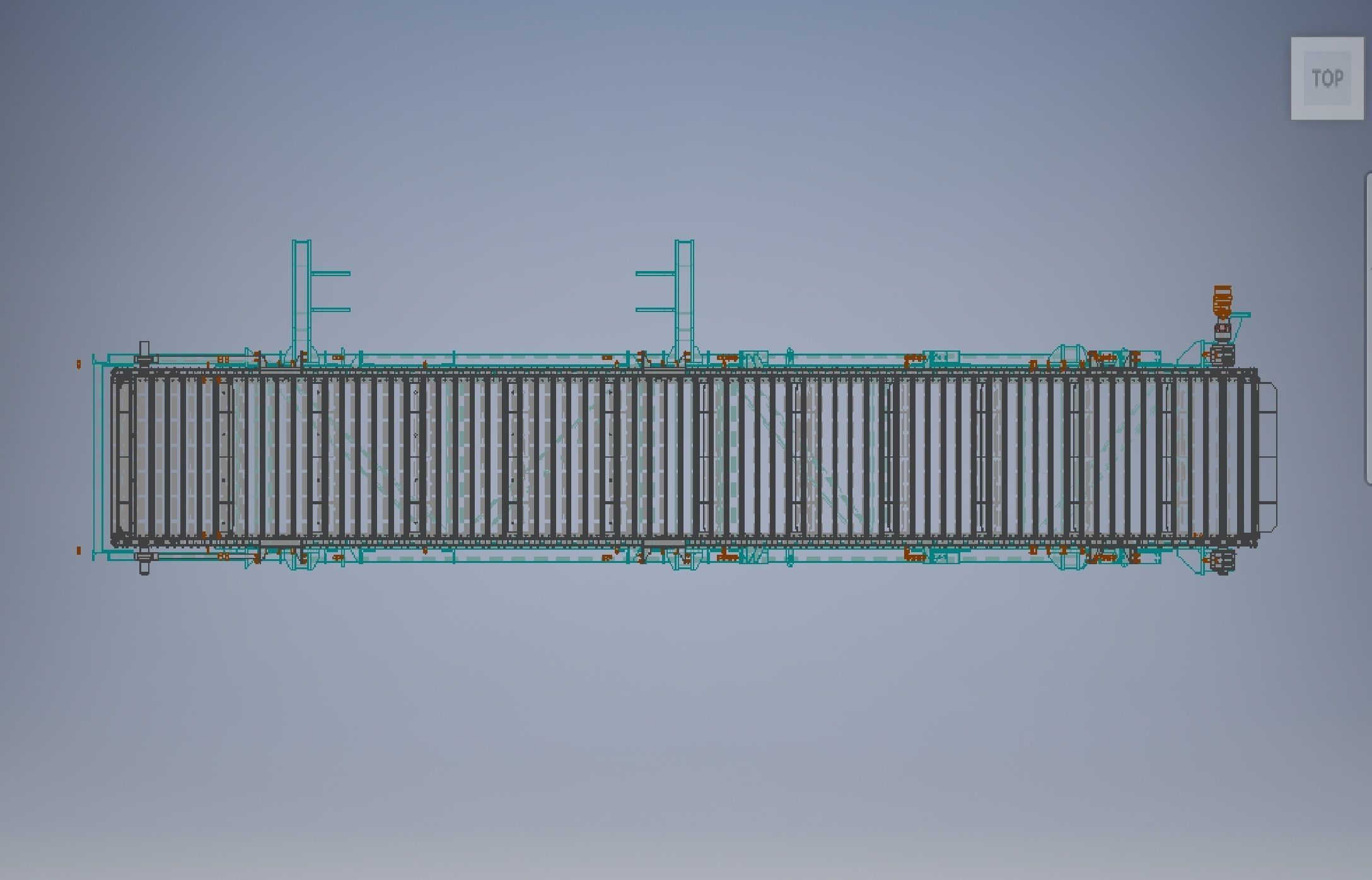 Chain conveyor 3d model 3D model_8