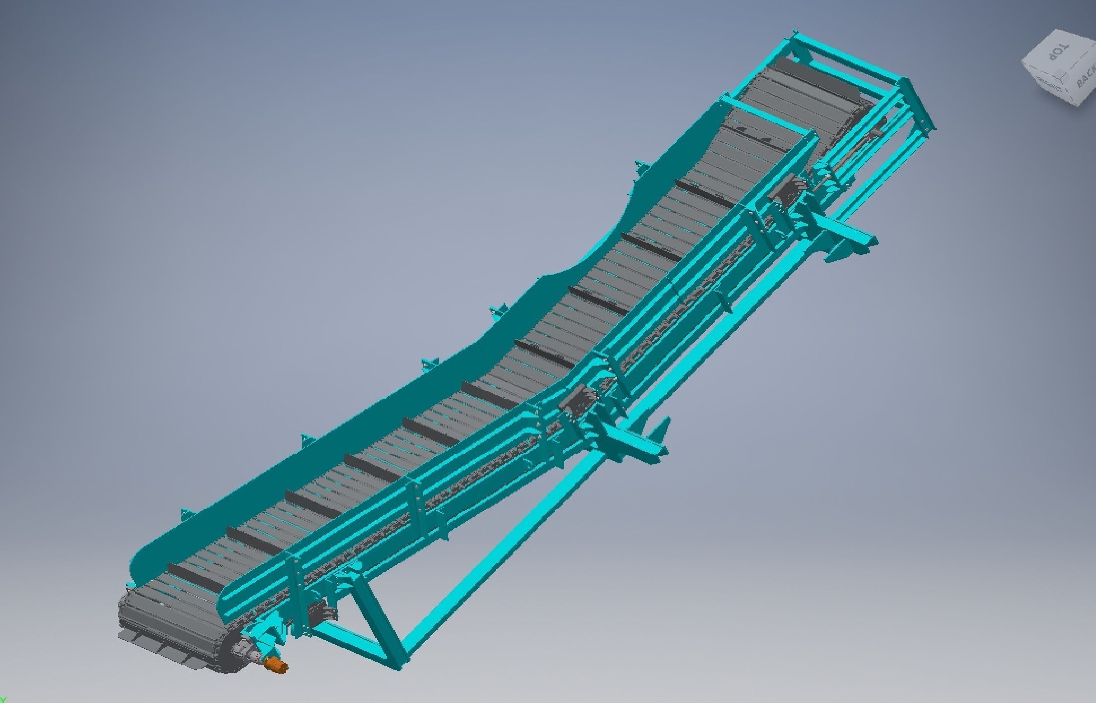 Chain conveyor 3d model 3D model_20