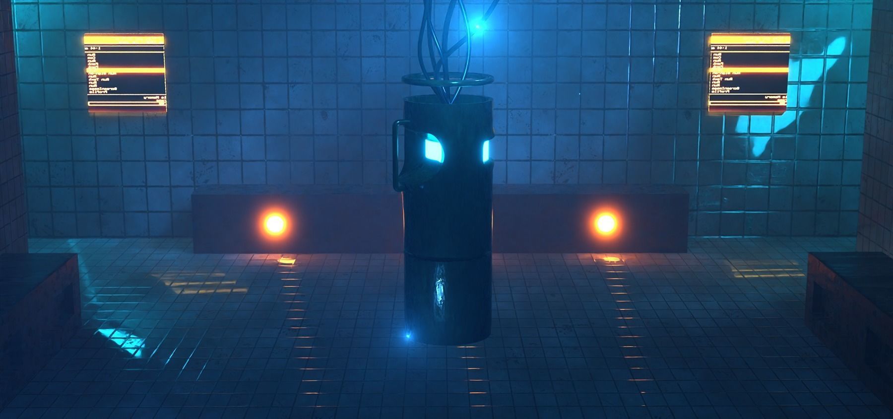 Surreal VR scene  3D model_1