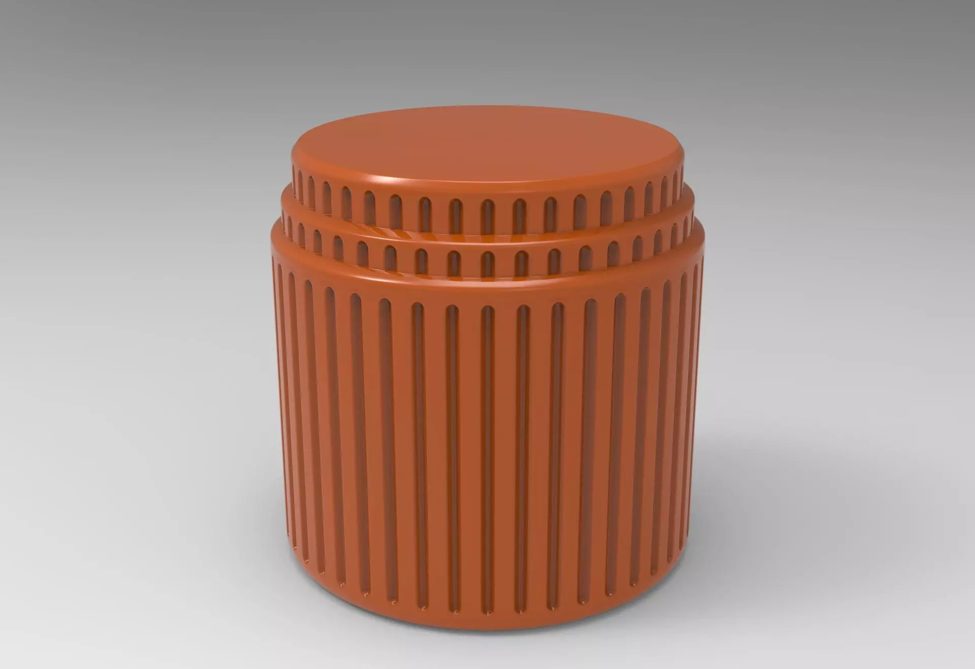 Kolos Side Table Low-poly 3D model_0