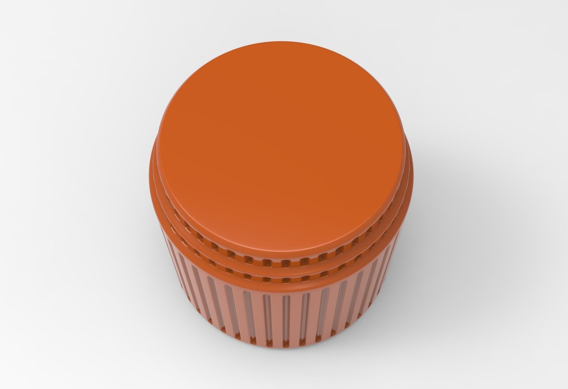 Kolos Side Table Low-poly 3D model_4