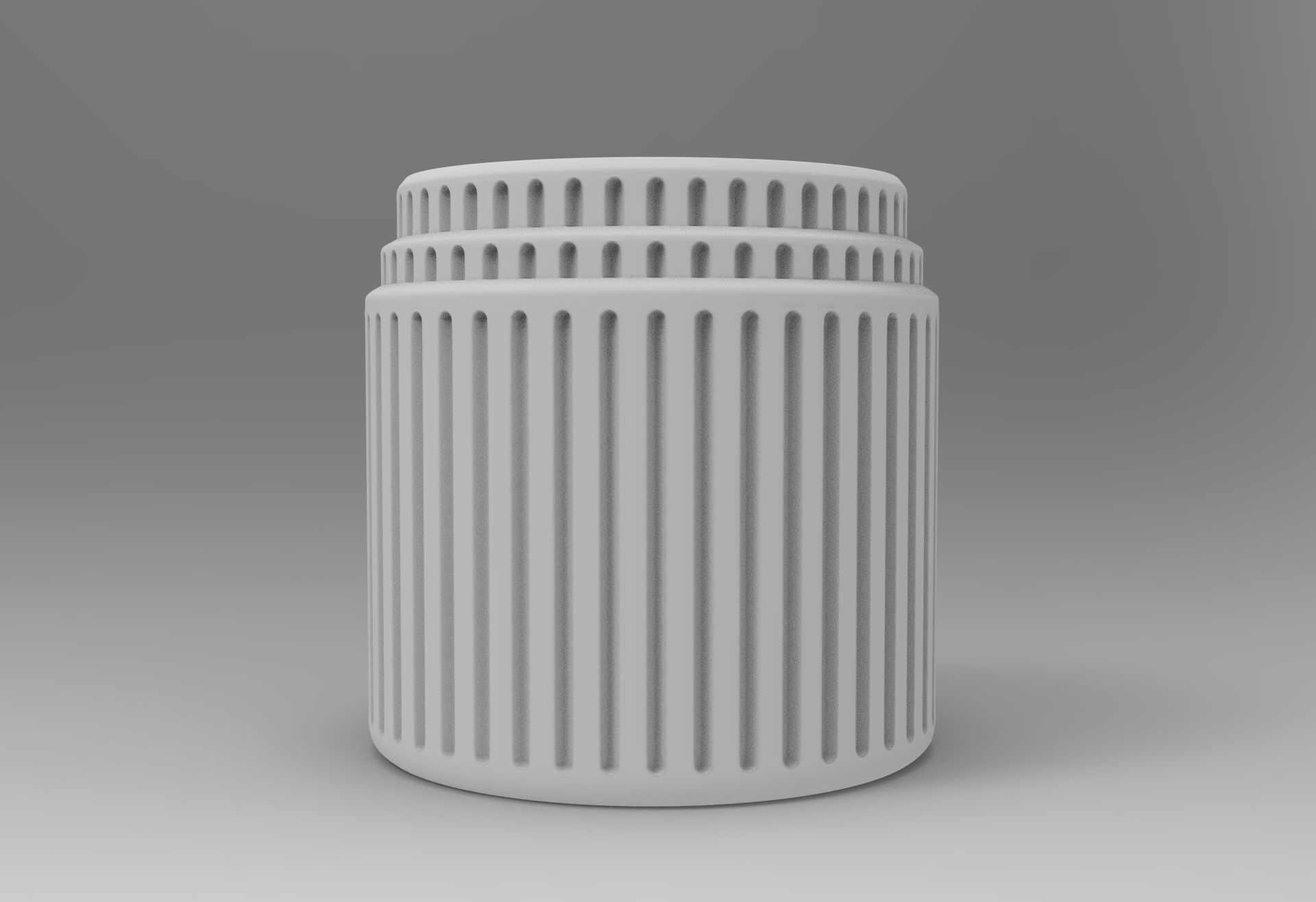 Kolos Side Table Low-poly 3D model_7