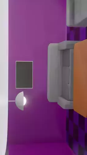new 3d room for blender 3D model