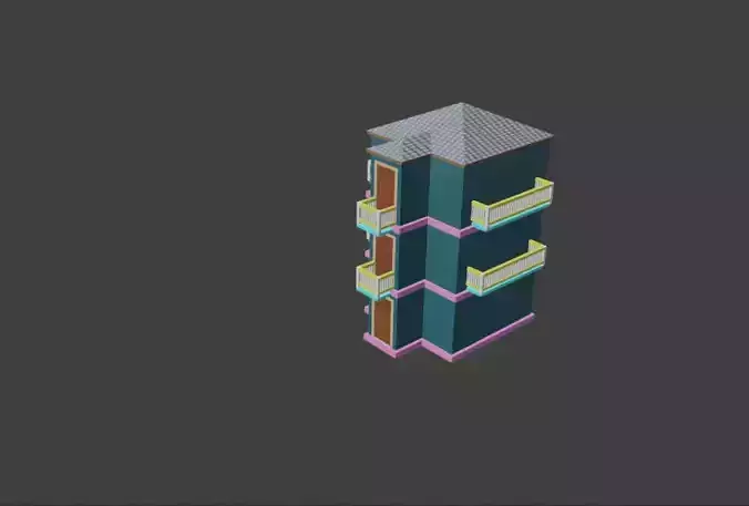 Stylish City Building