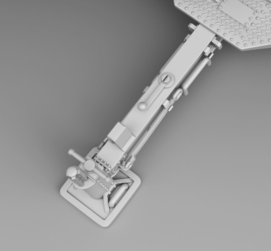 Antiaircraft 76mm 3D print model_11