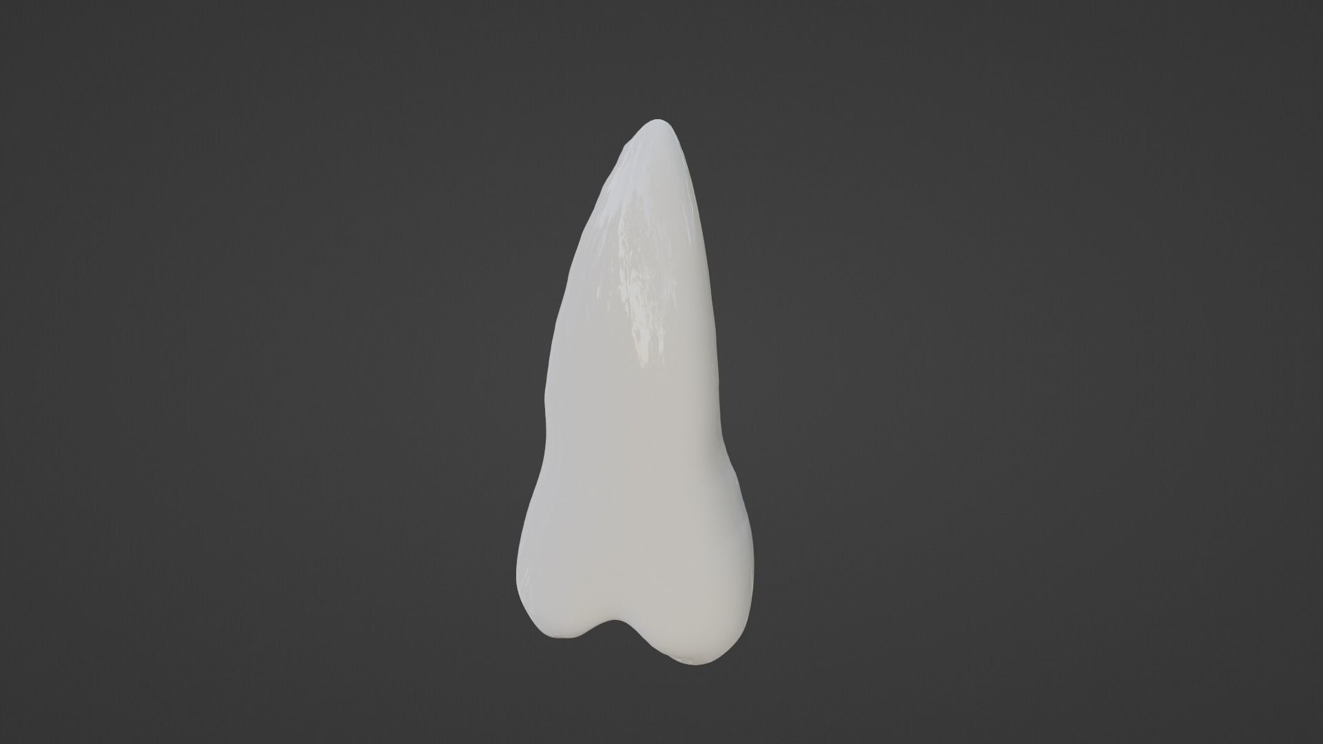 Maxillary Second Premolar Human Tooth 3D model_10
