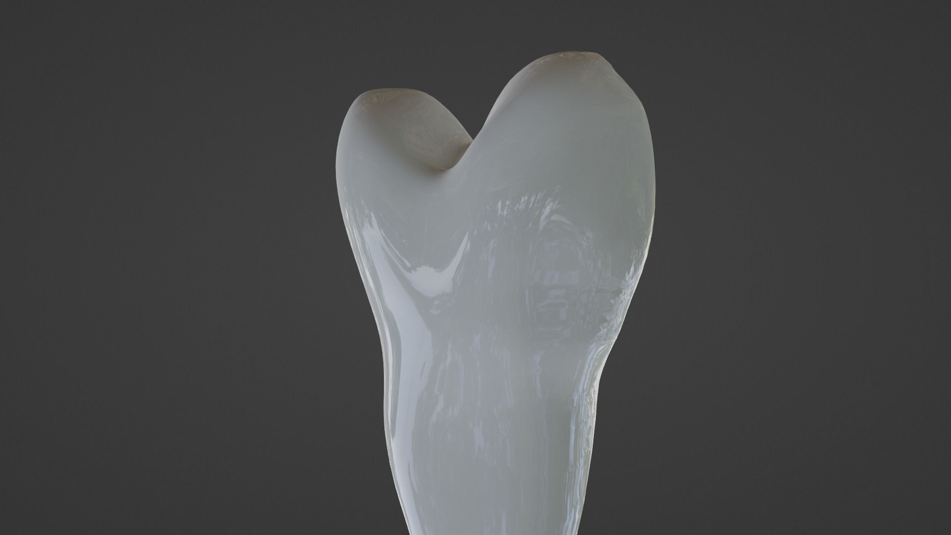Maxillary Second Premolar Human Tooth 3D model_7