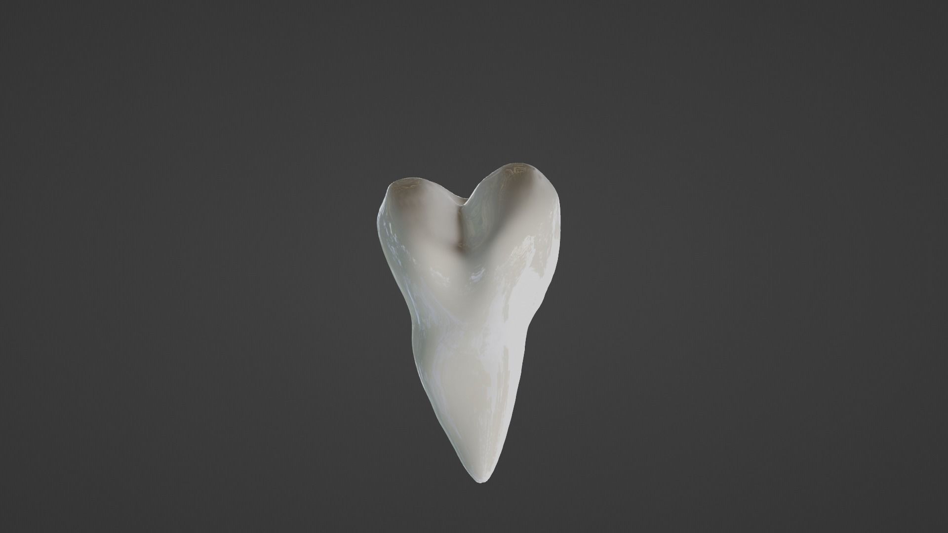 Maxillary Second Premolar Human Tooth 3D model_3