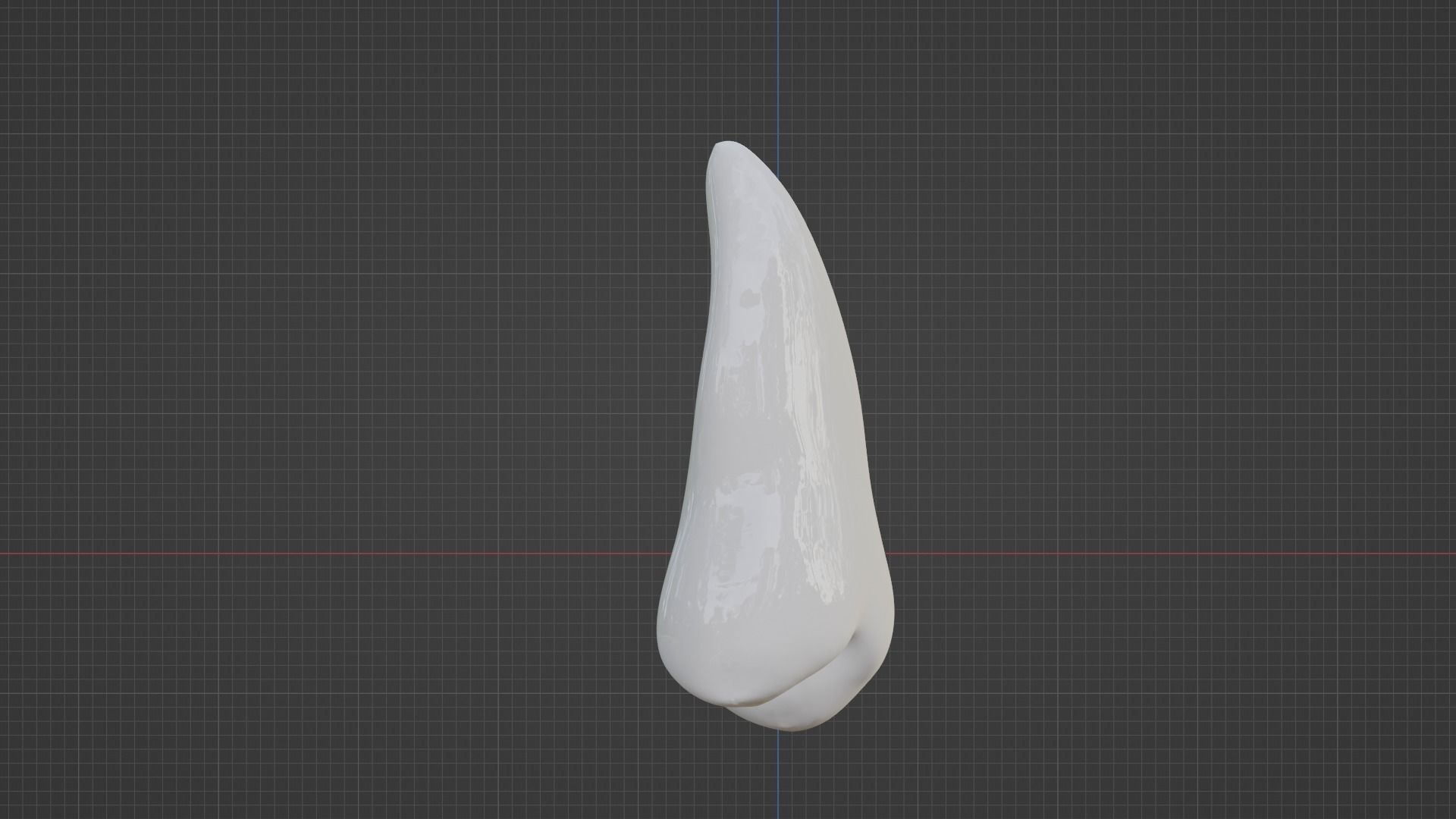 Maxillary Second Premolar Human Tooth 3D model_9