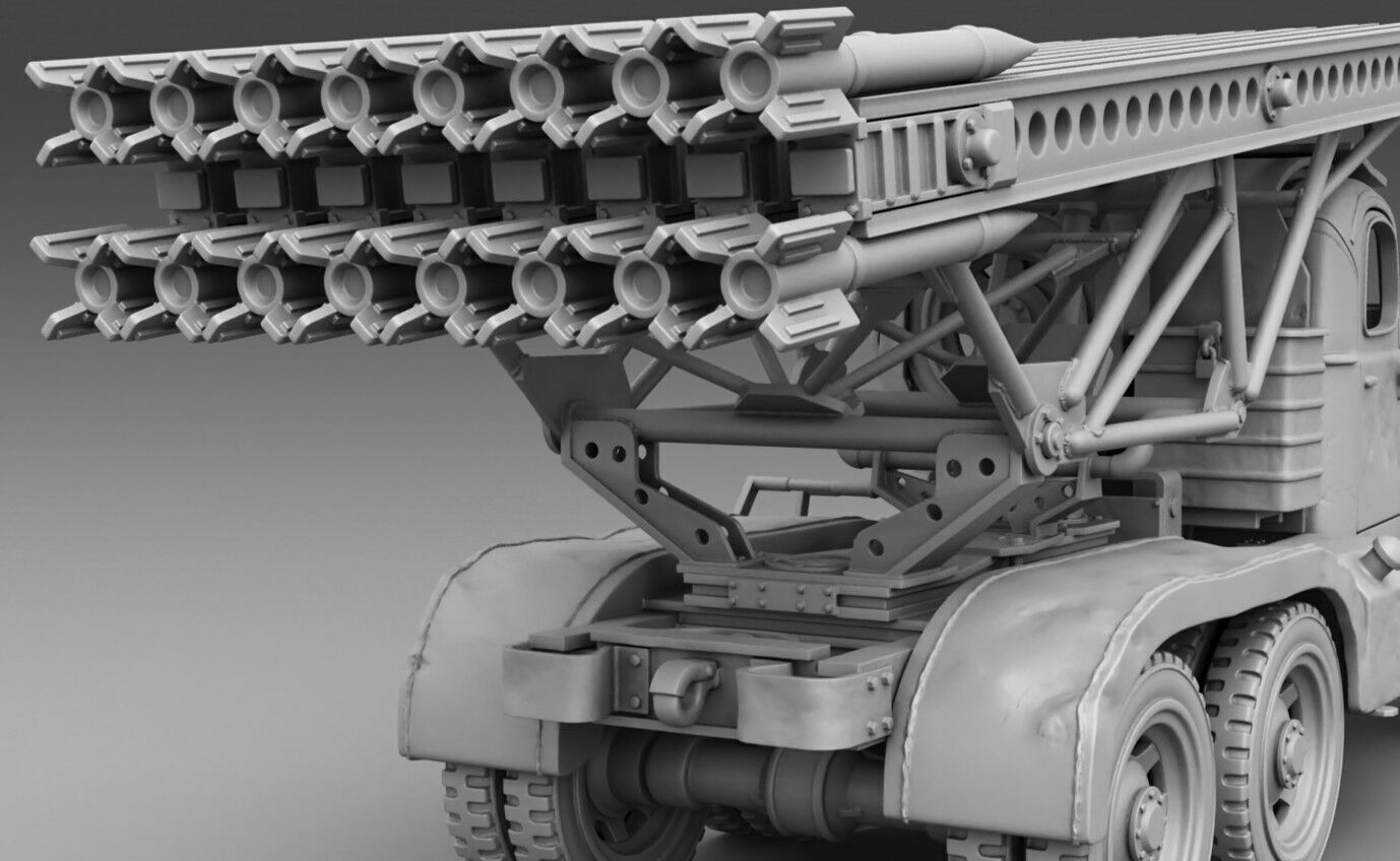 MLRS Katusha   3D print model_6