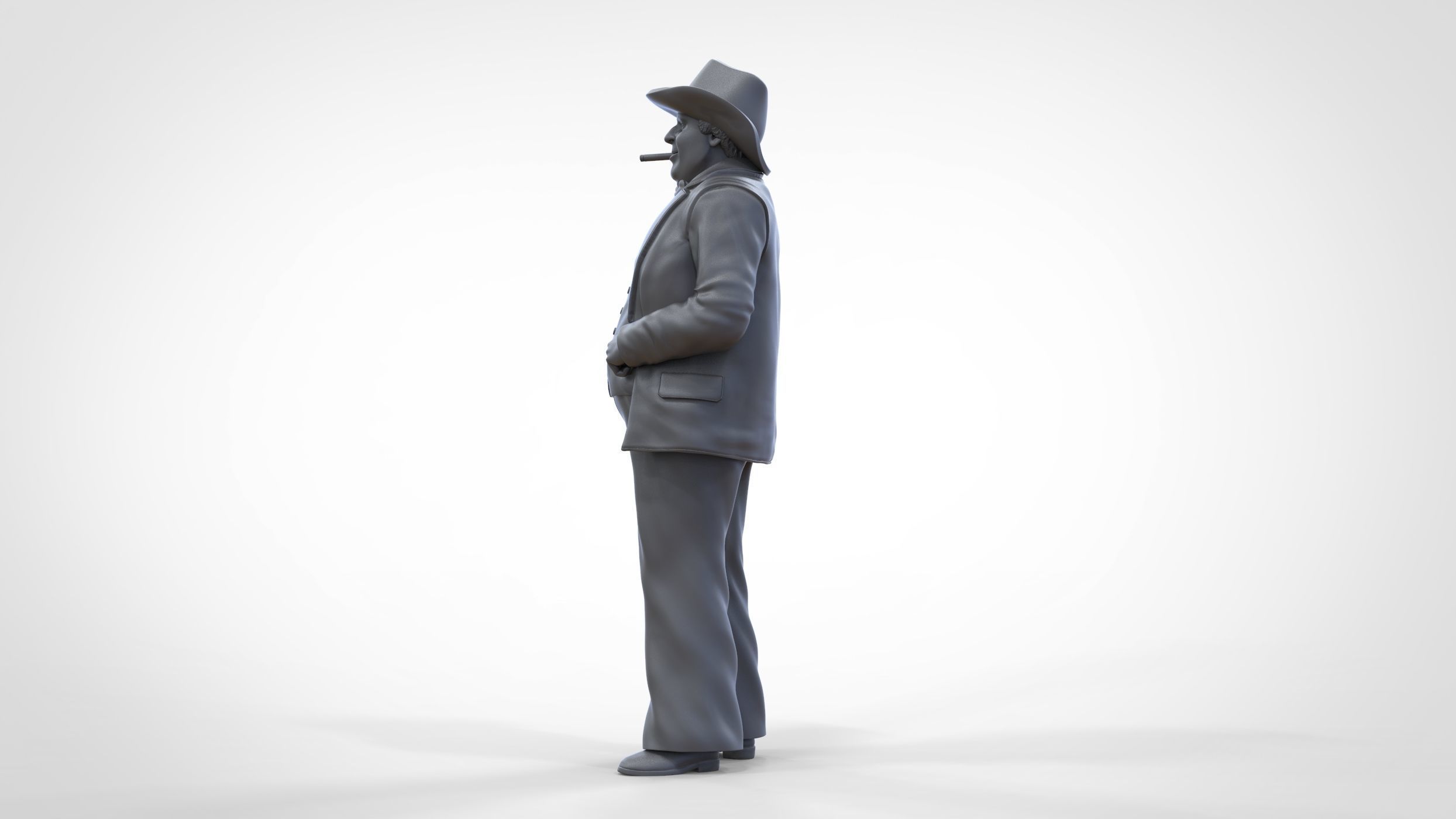 N5 Boss Hogg The Dukes of Hazzard 3D print model_31