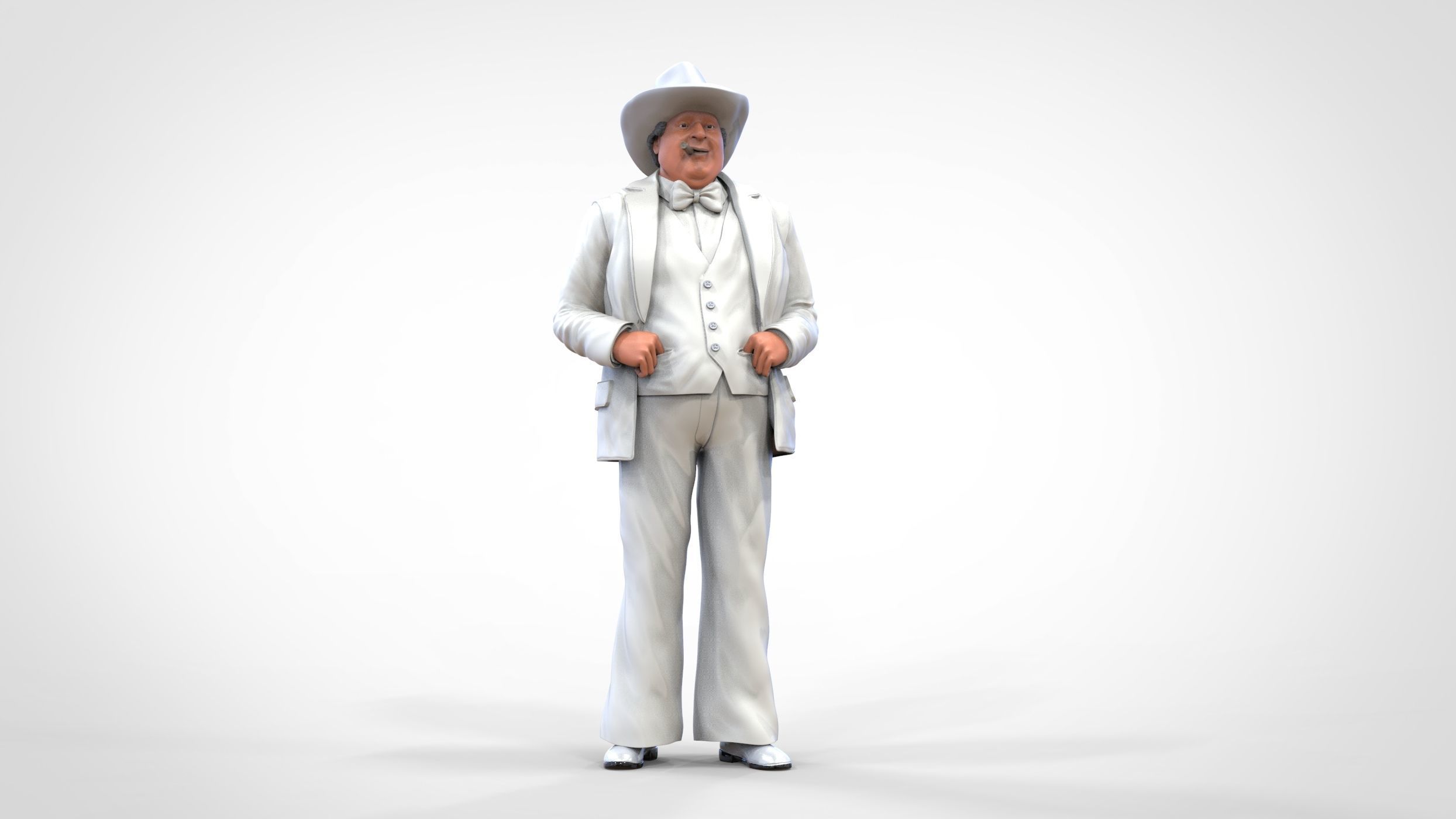 N5 Boss Hogg The Dukes of Hazzard 3D print model_26