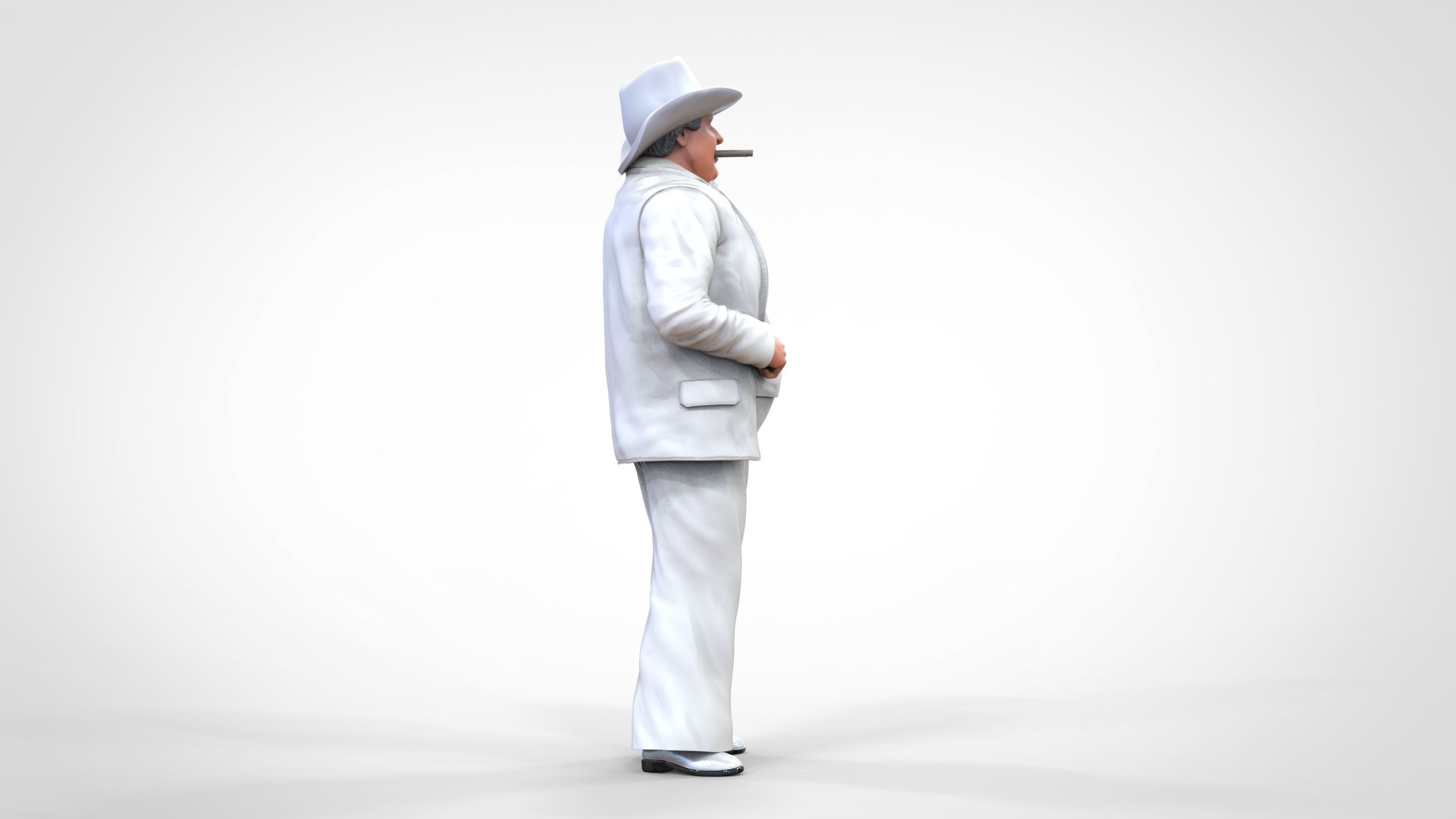 N5 Boss Hogg The Dukes of Hazzard 3D print model_15