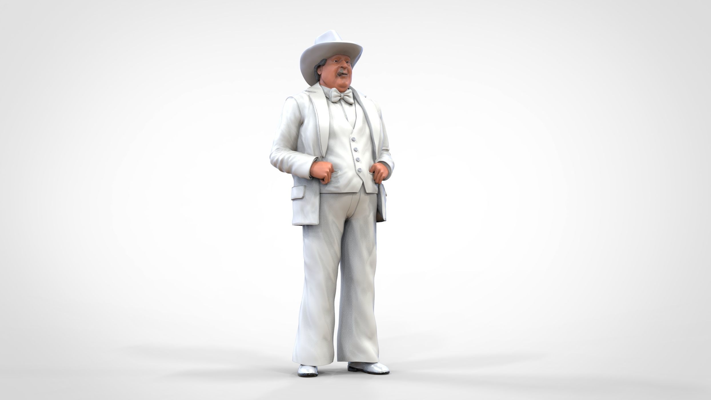 N5 Boss Hogg The Dukes of Hazzard 3D print model_27