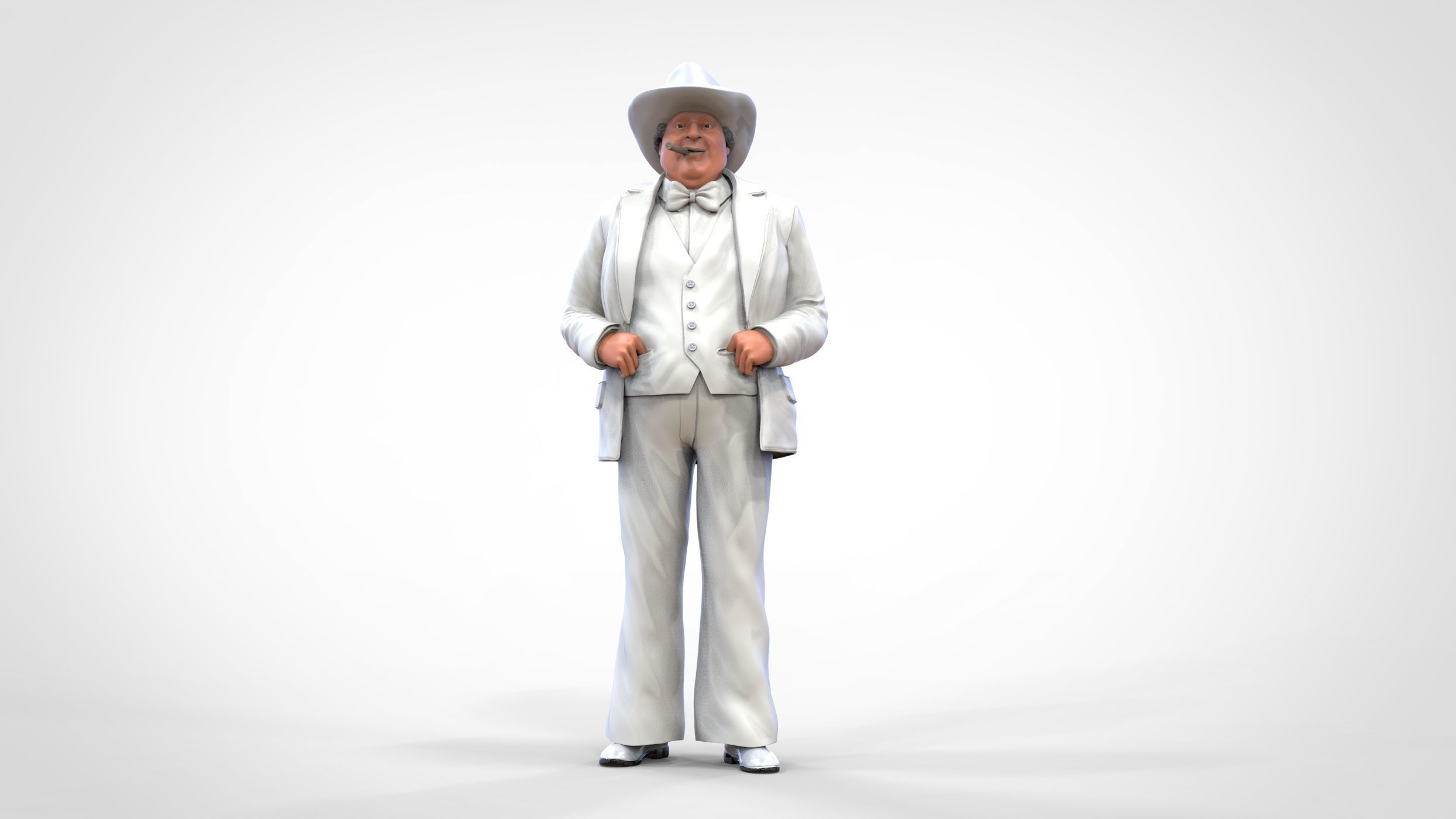 N5 Boss Hogg The Dukes of Hazzard 3D print model_23