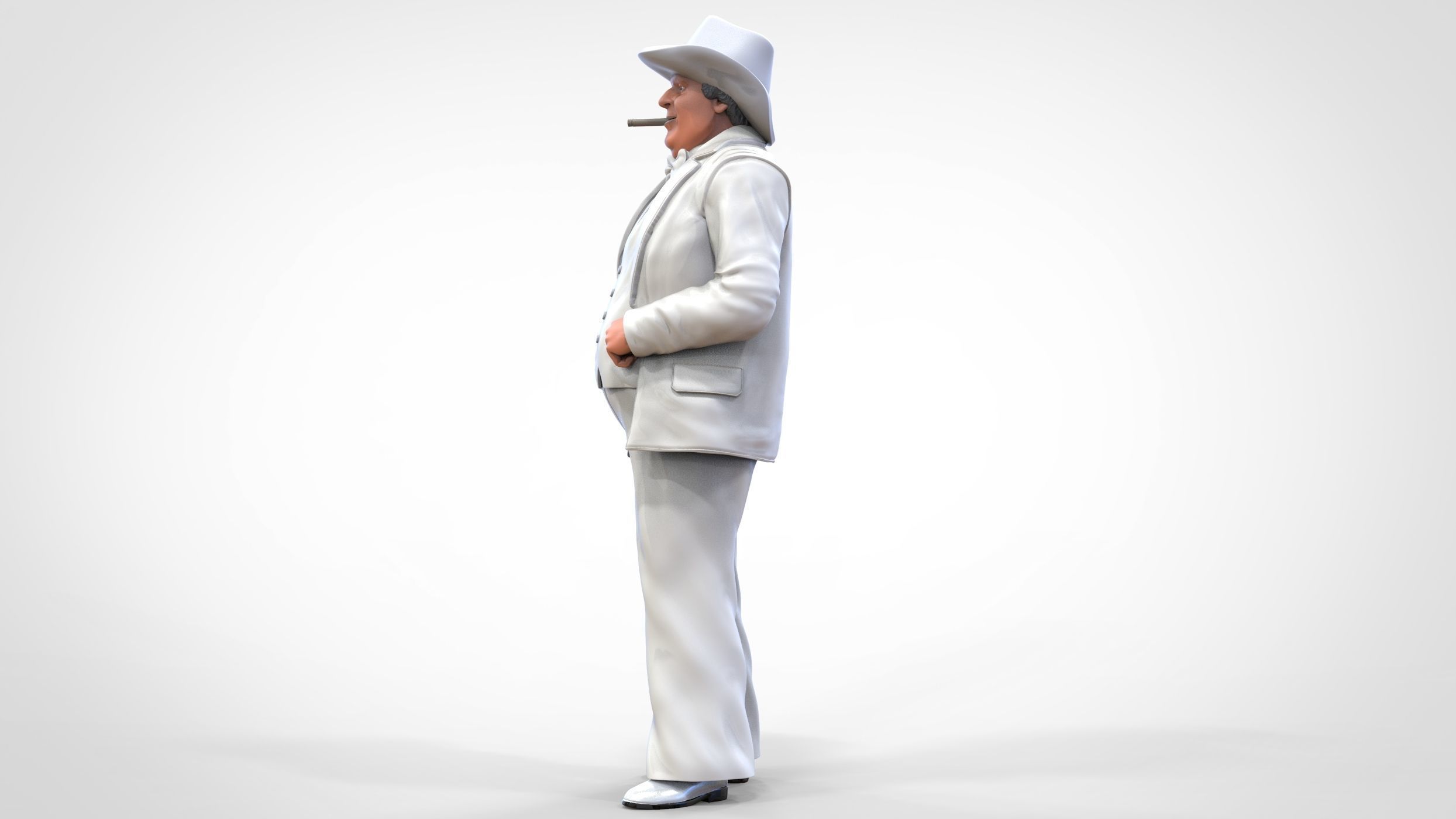 N5 Boss Hogg The Dukes of Hazzard 3D print model_1