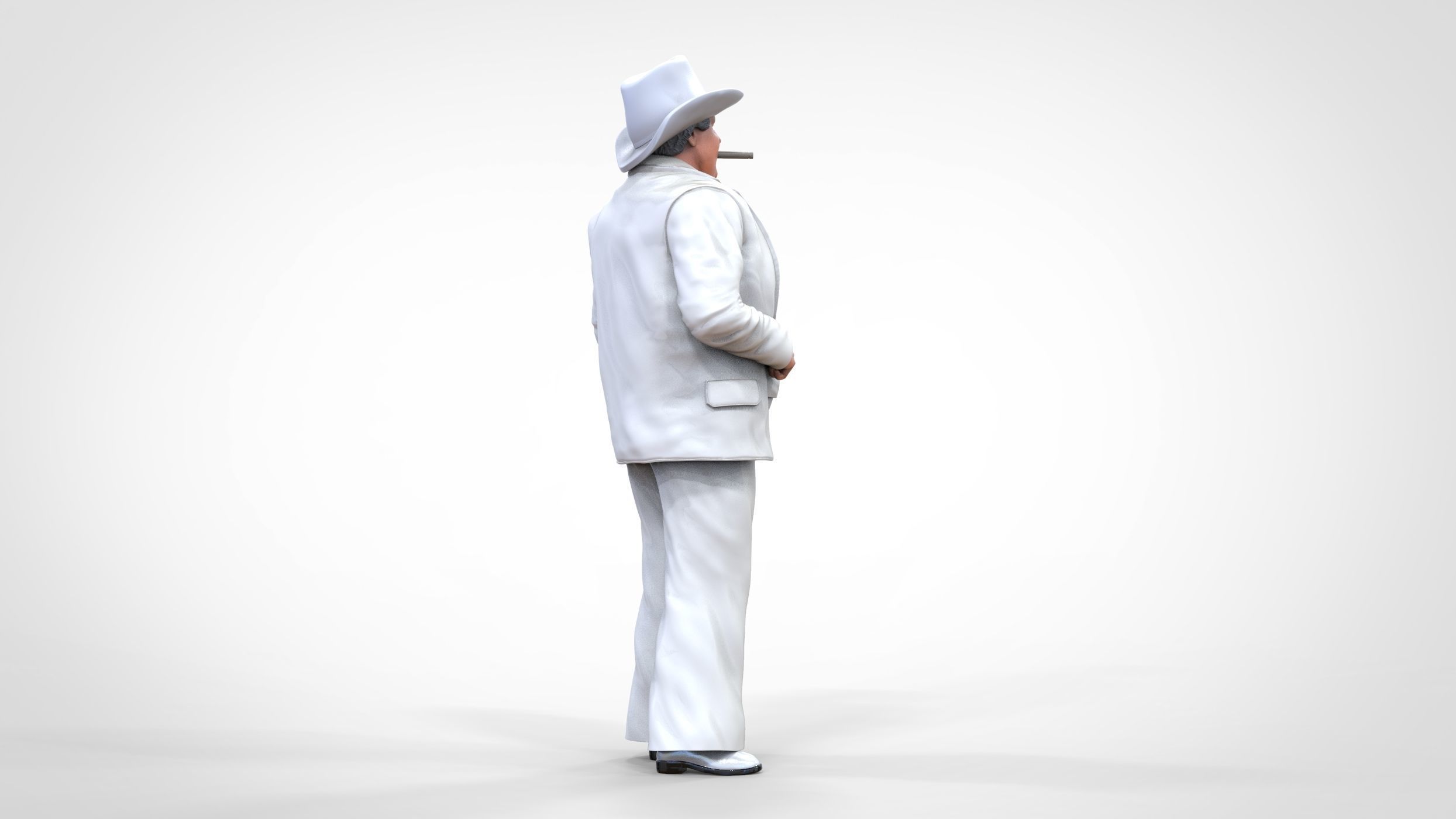 N5 Boss Hogg The Dukes of Hazzard 3D print model_21