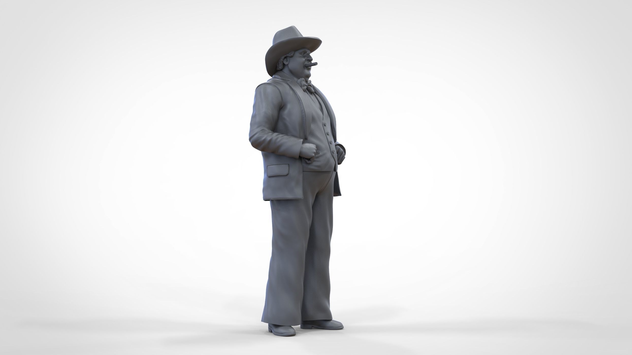 N5 Boss Hogg The Dukes of Hazzard 3D print model_37