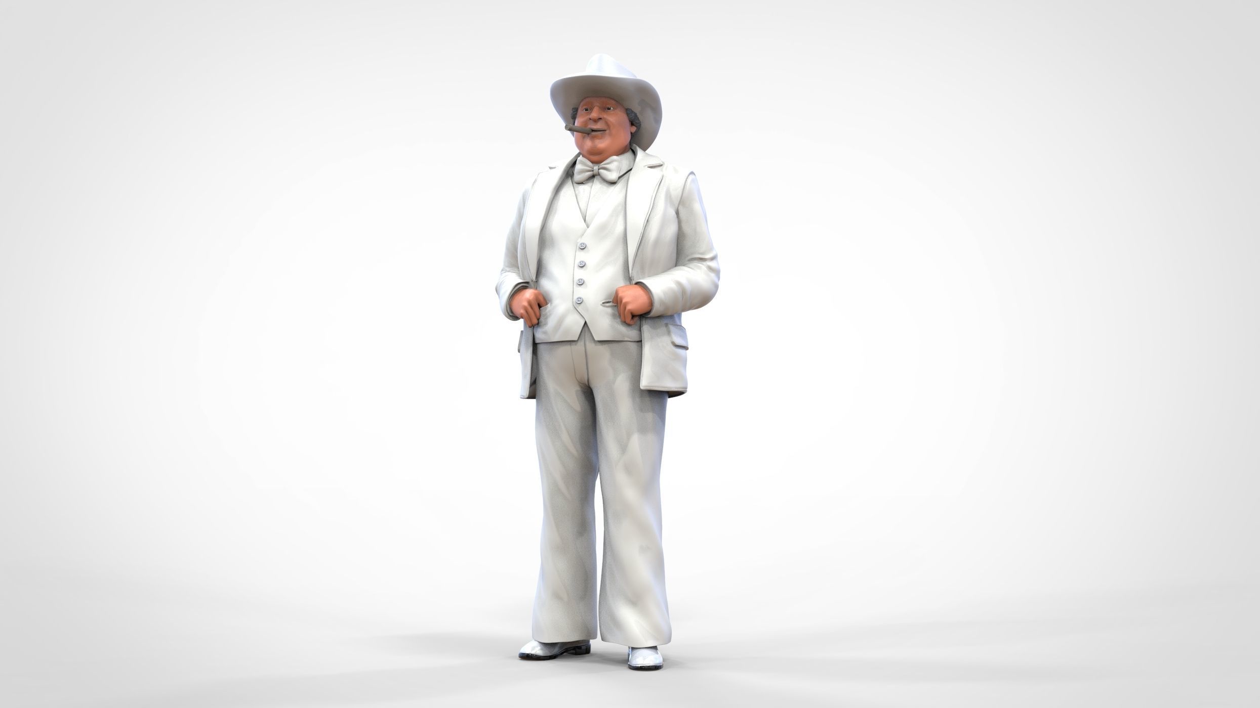 N5 Boss Hogg The Dukes of Hazzard 3D print model_4