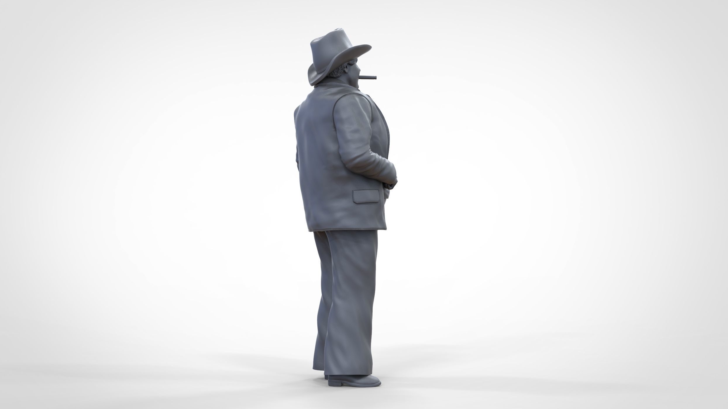 N5 Boss Hogg The Dukes of Hazzard 3D print model_36