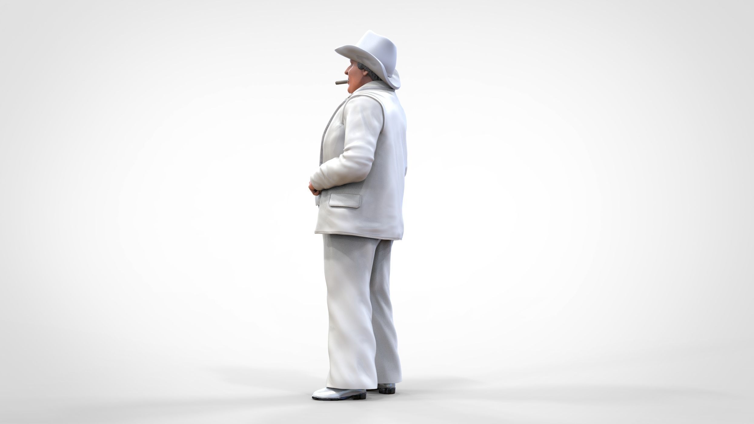 N5 Boss Hogg The Dukes of Hazzard 3D print model_11