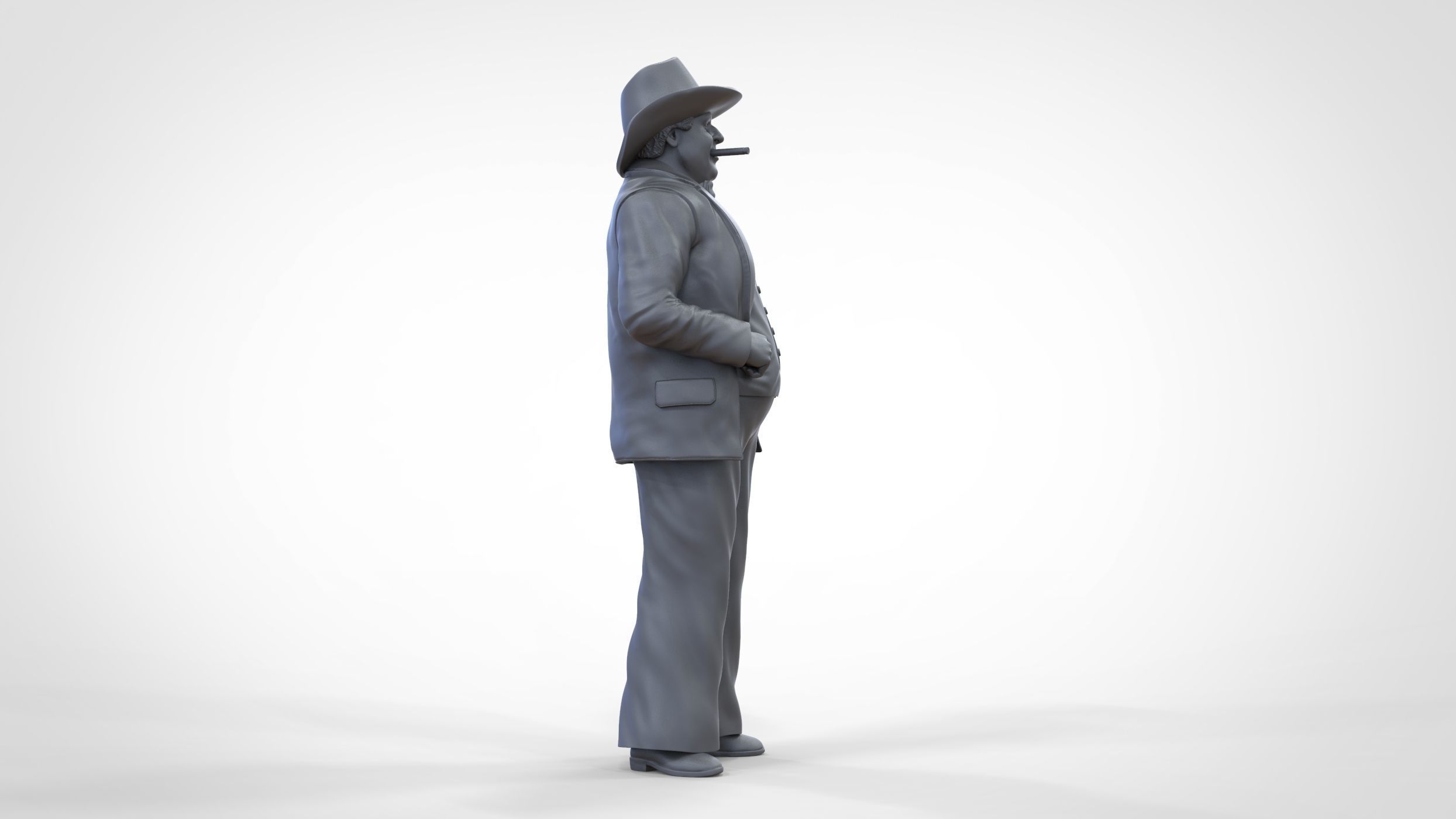 N5 Boss Hogg The Dukes of Hazzard 3D print model_35