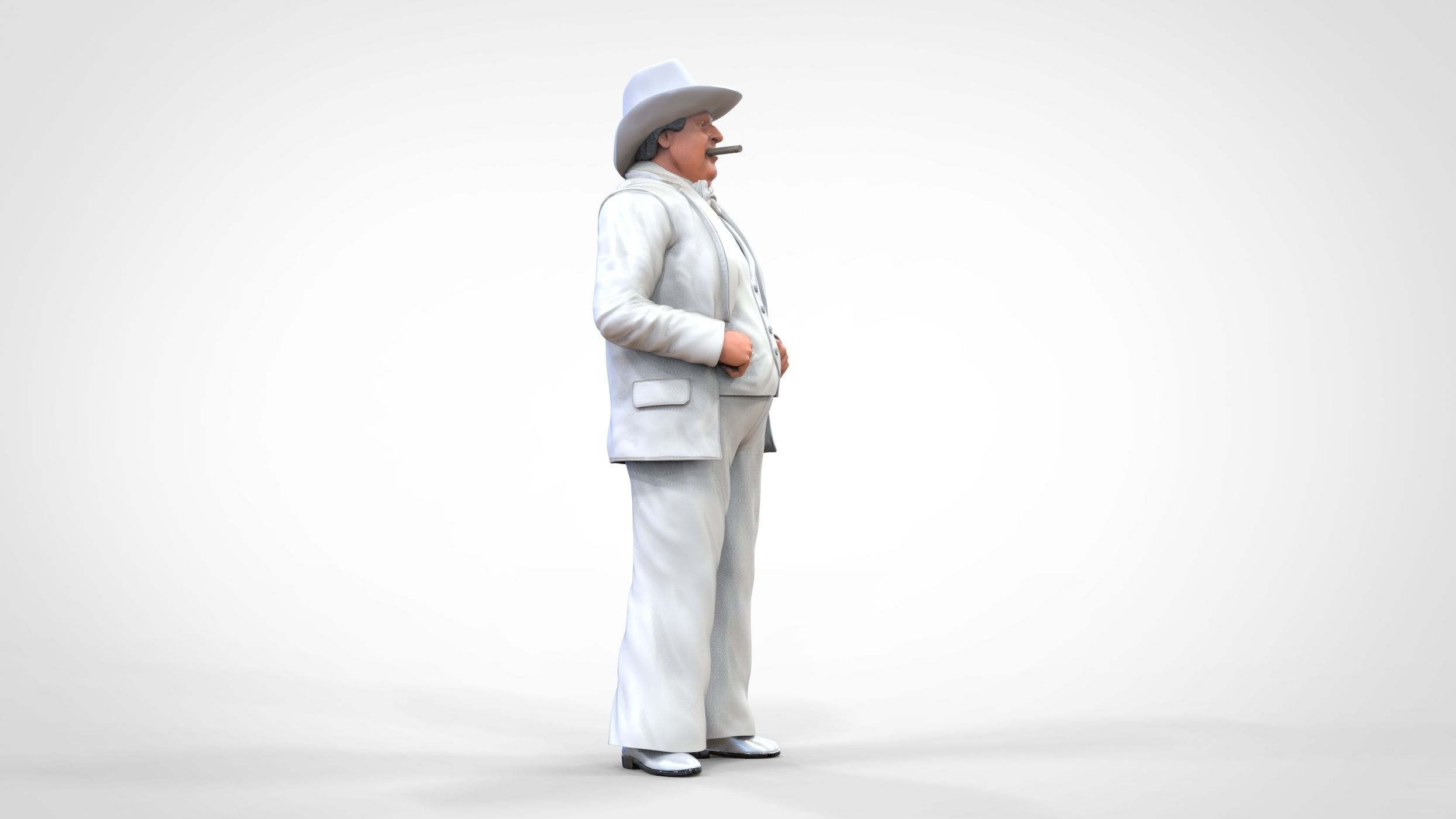 N5 Boss Hogg The Dukes of Hazzard 3D print model_25
