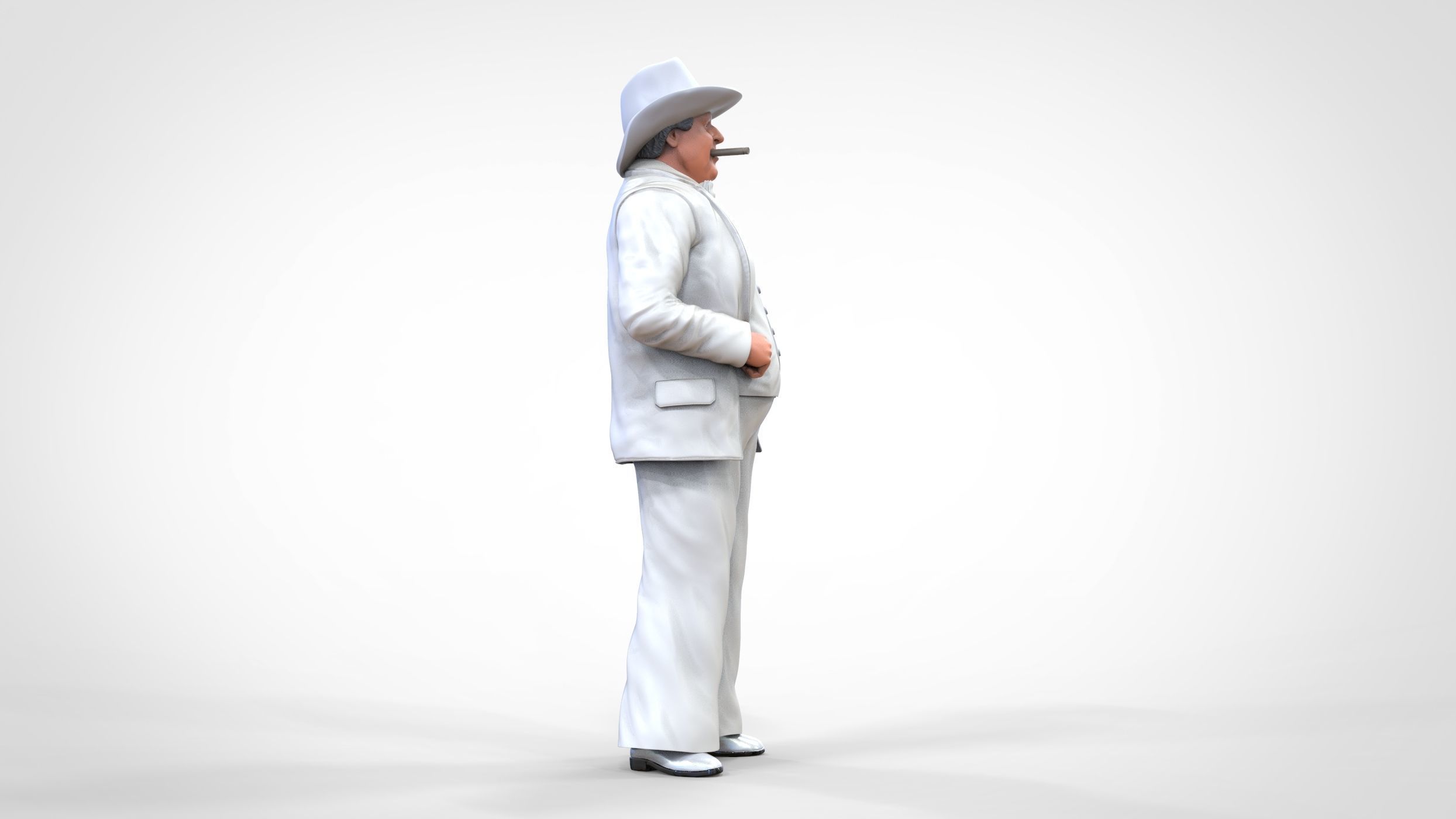 N5 Boss Hogg The Dukes of Hazzard 3D print model_22