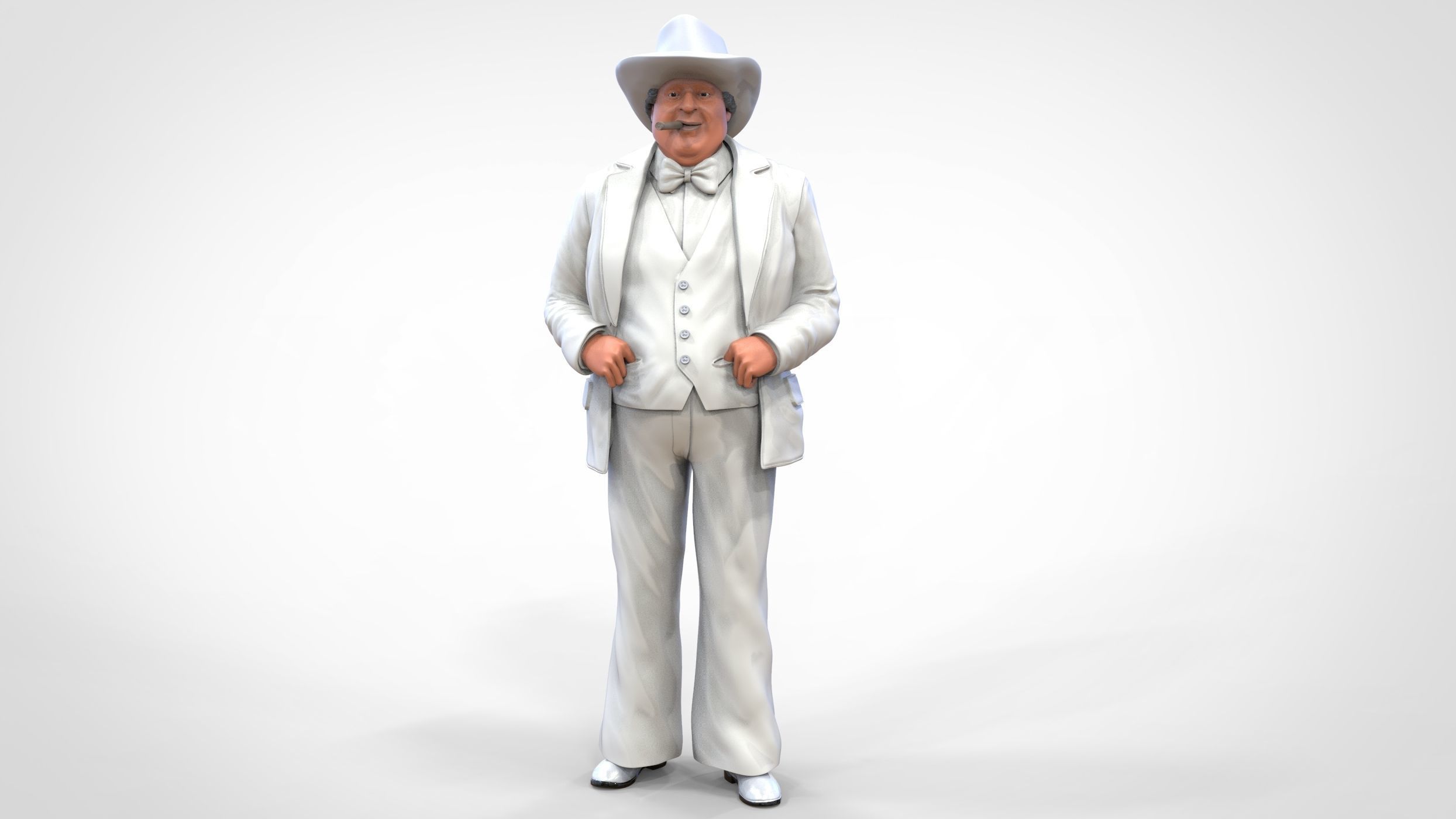 N5 Boss Hogg The Dukes of Hazzard 3D print model_3
