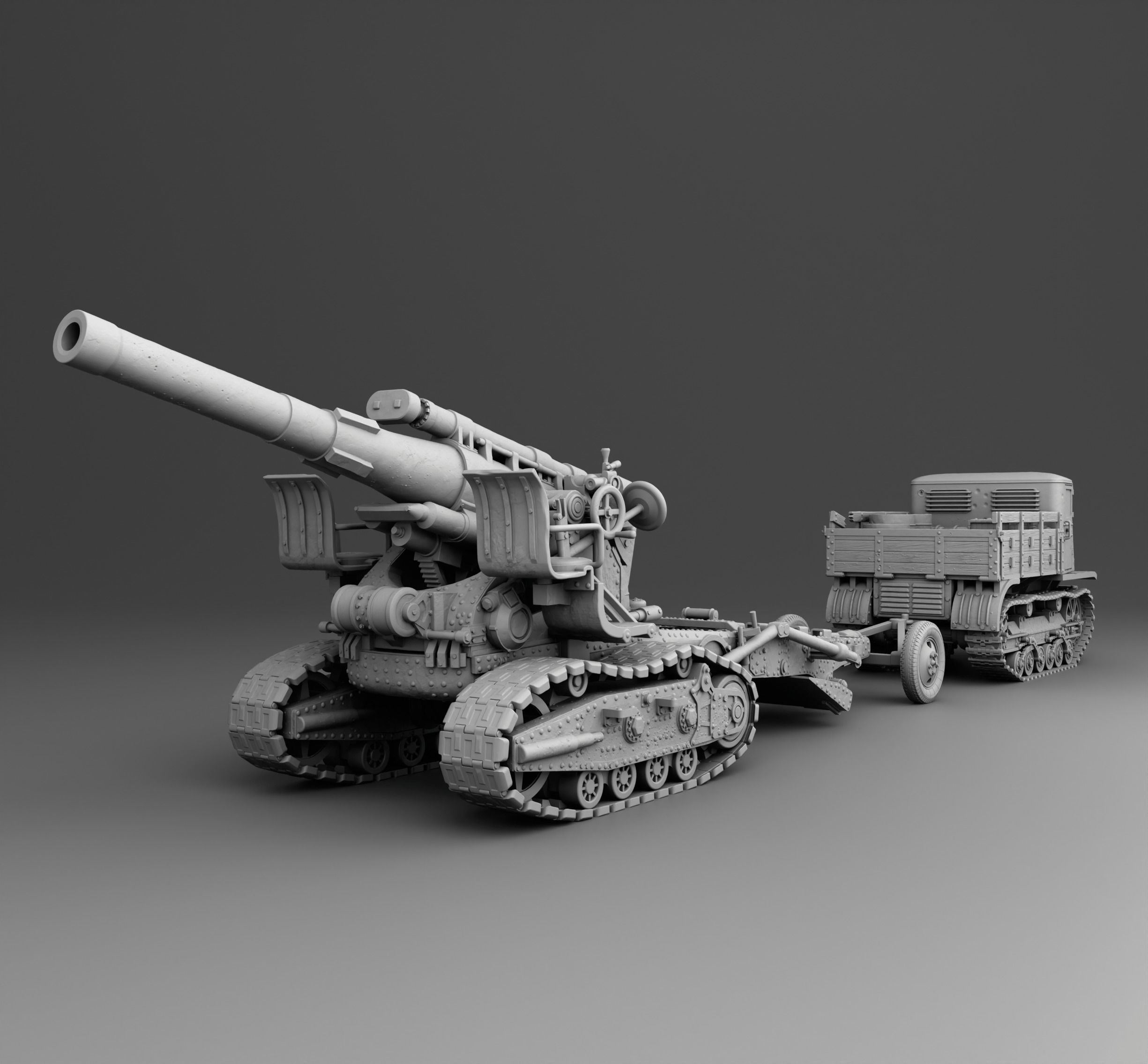 Stalinec-2 and B4 3D print model_1