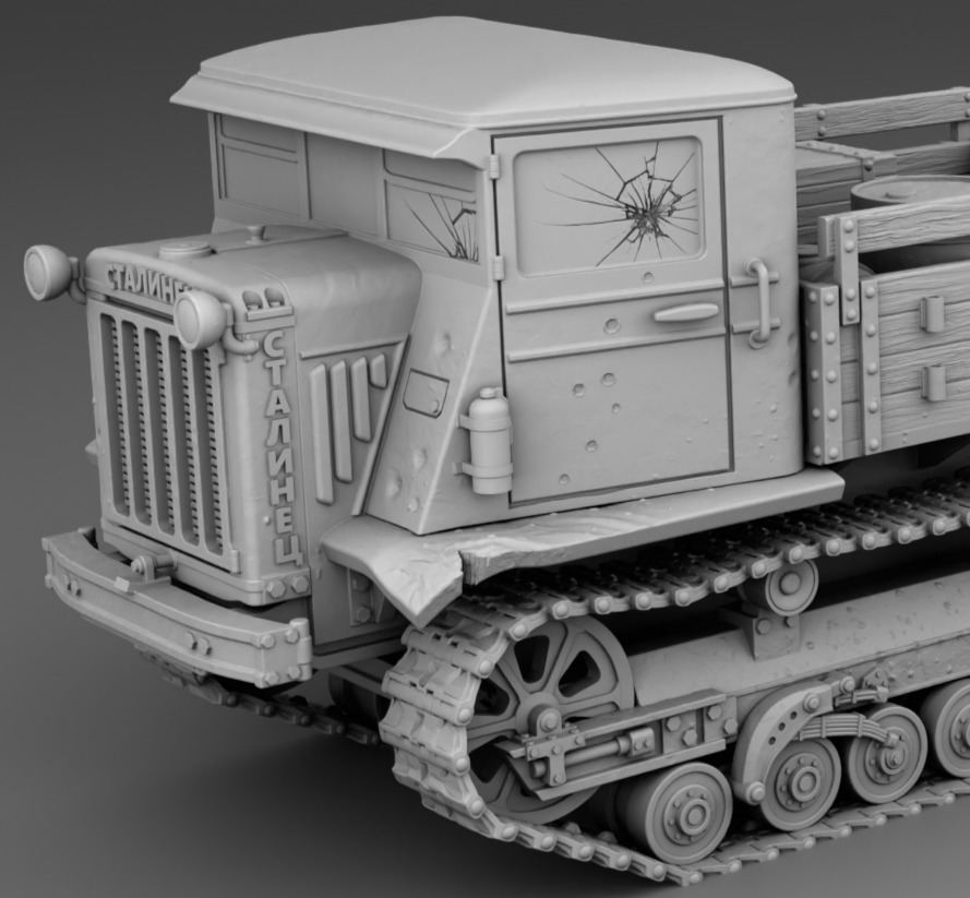 Stalinec-2 and B4 3D print model_6