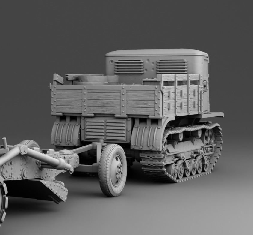 Stalinec-2 and B4 3D print model_11