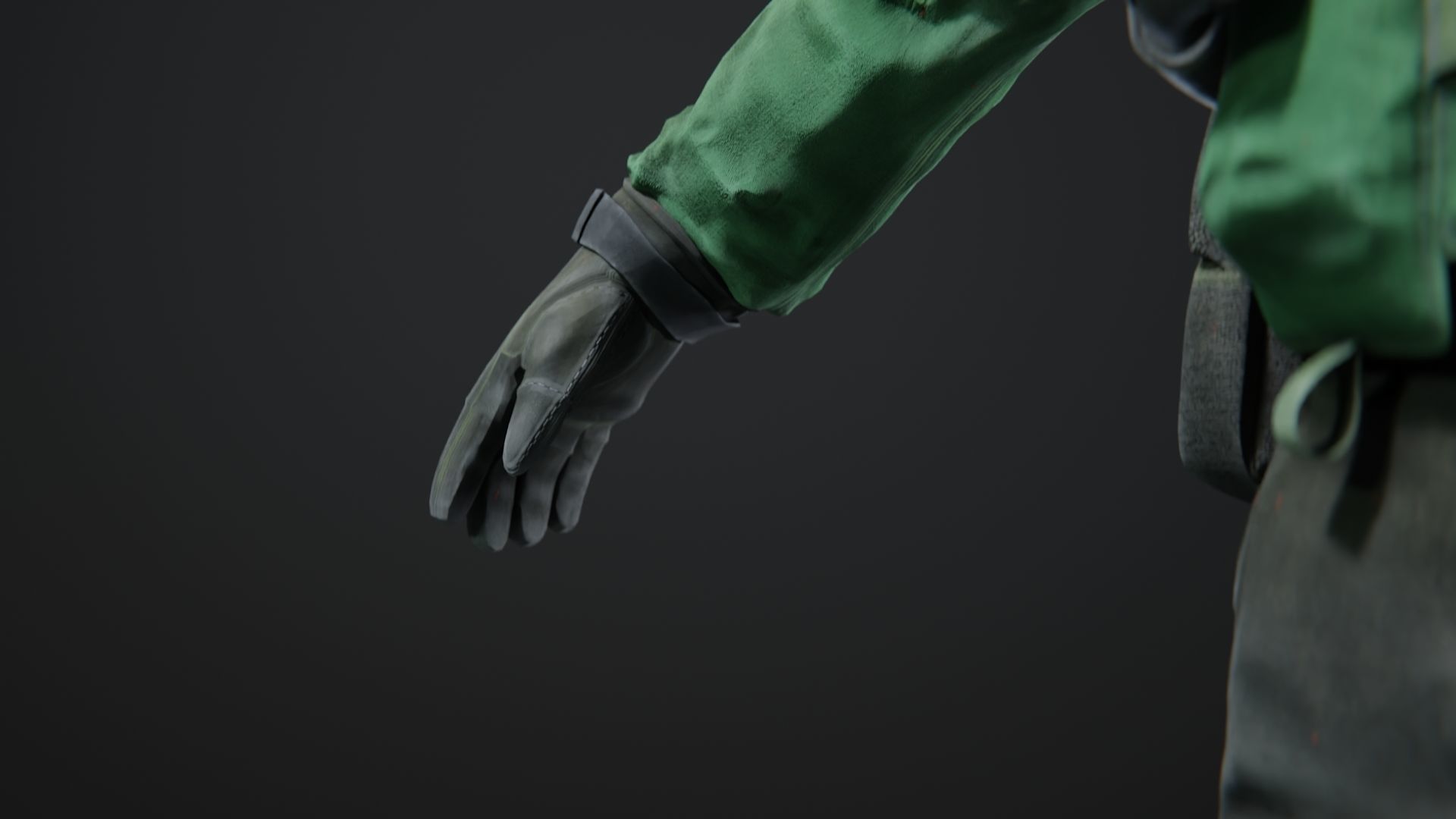 SOLDIER Flight Deck Crew Rigged 3D model_15