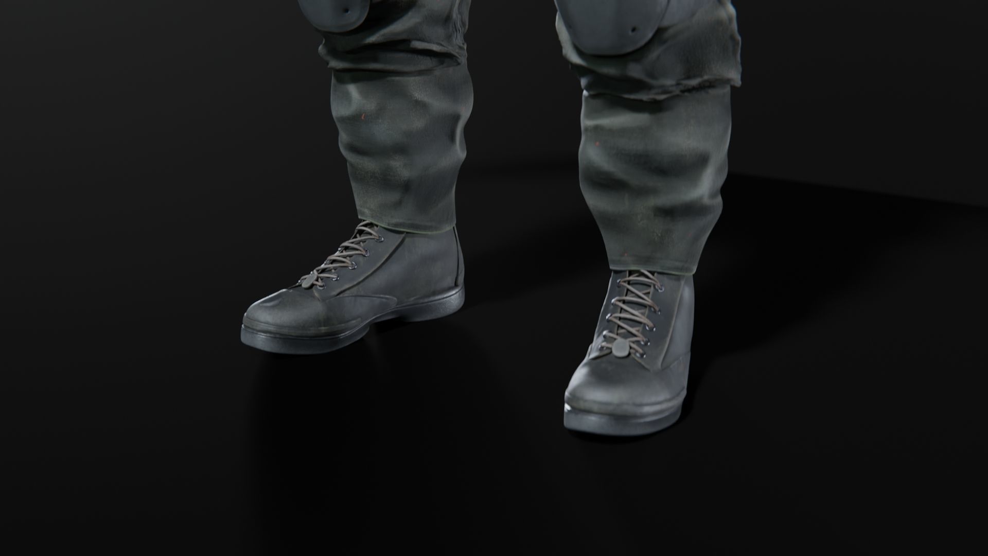 SOLDIER Flight Deck Crew Rigged 3D model_17