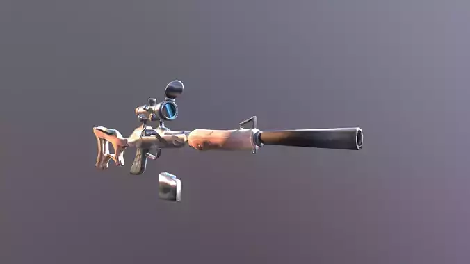 Stylized Sniper Rifle