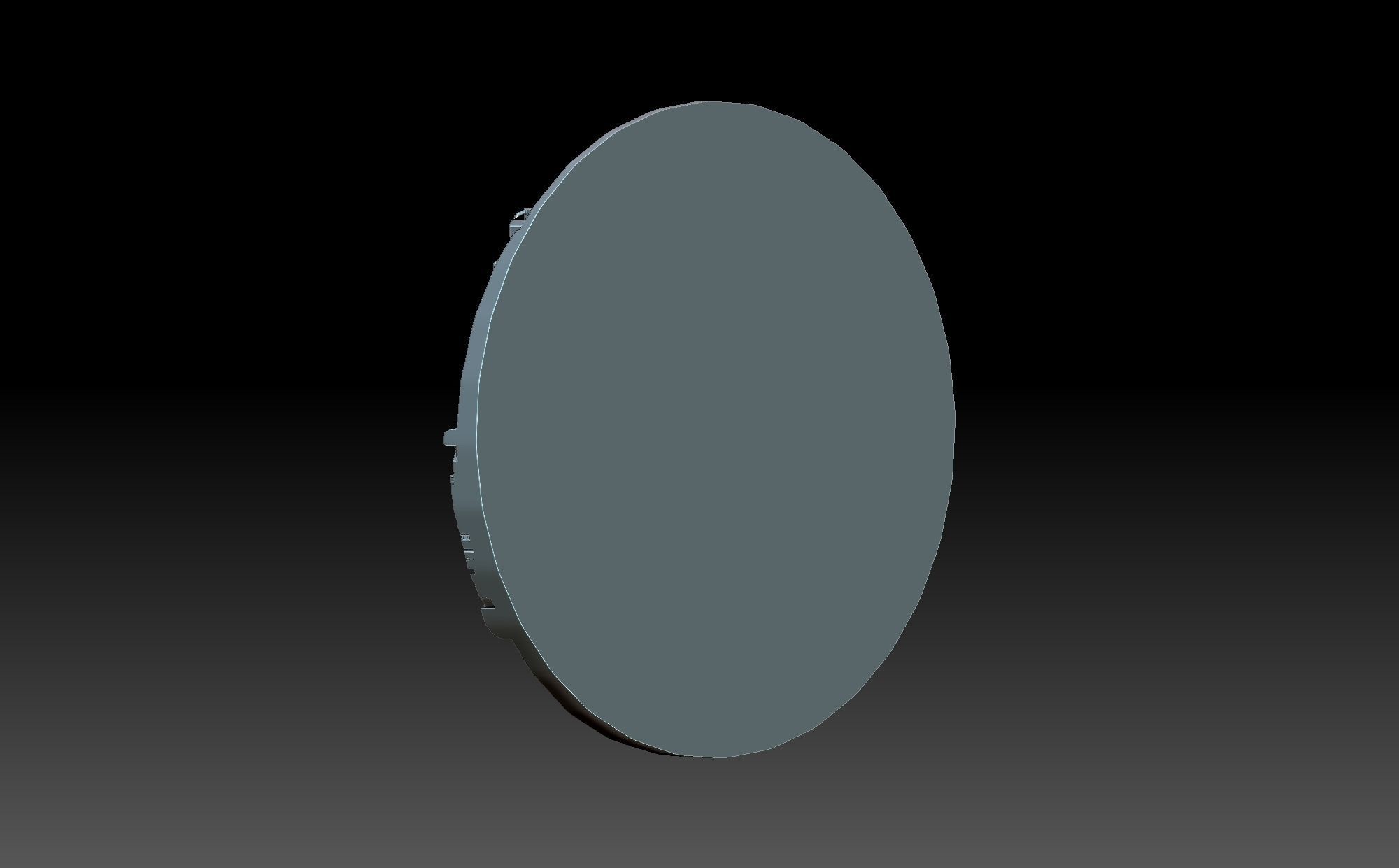 Cowboy horse drawn wagon 3D print model_4