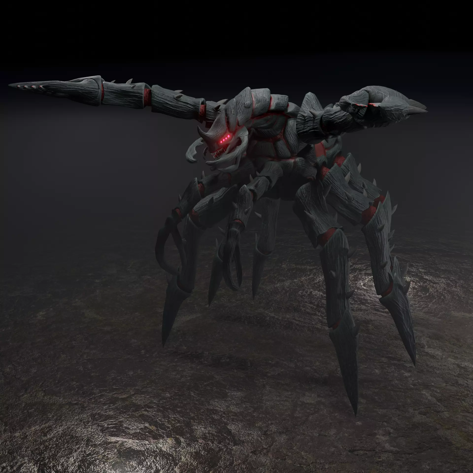 Insect PBR Free low-poly 3D model