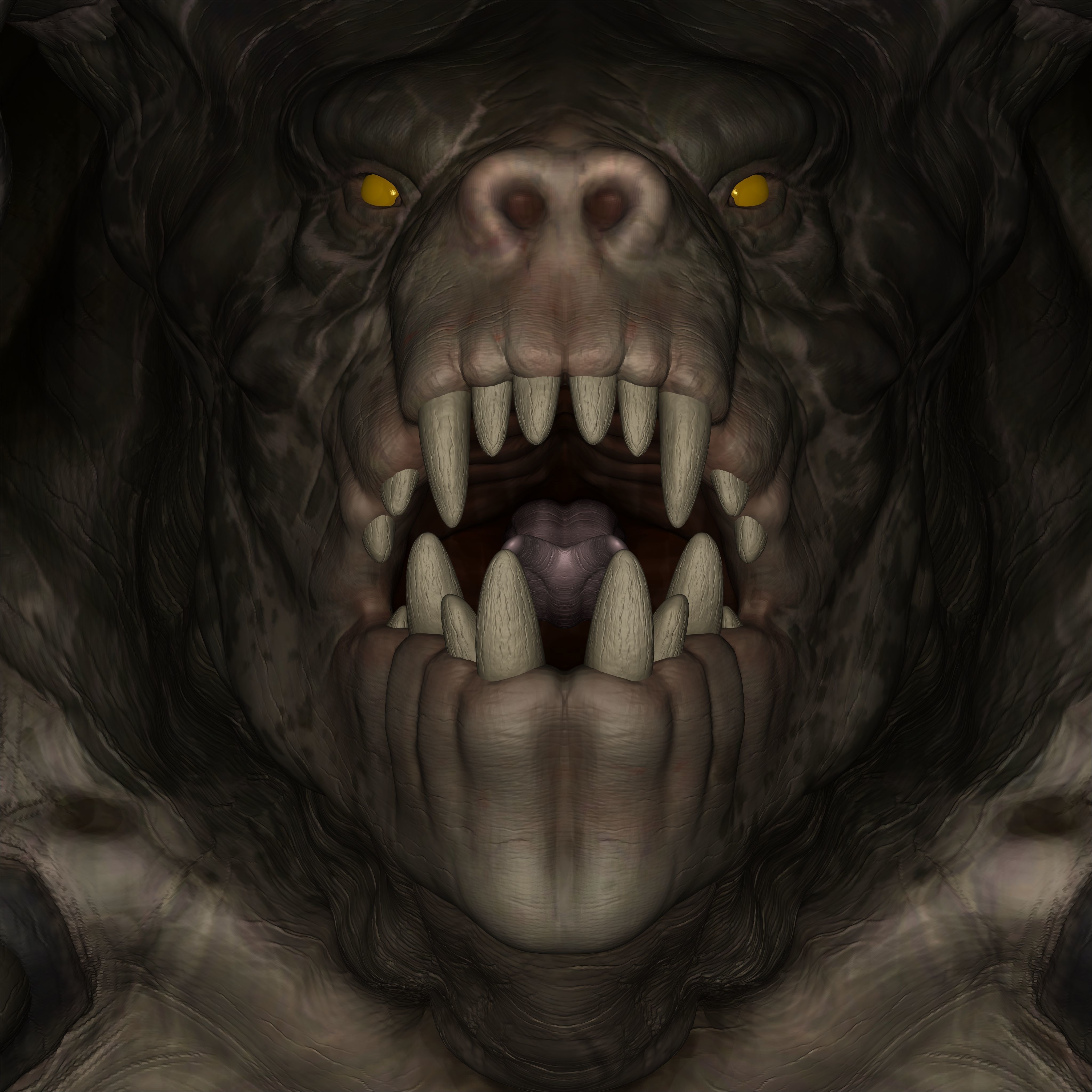 Deathclaw 3d Print model 3D print model_3