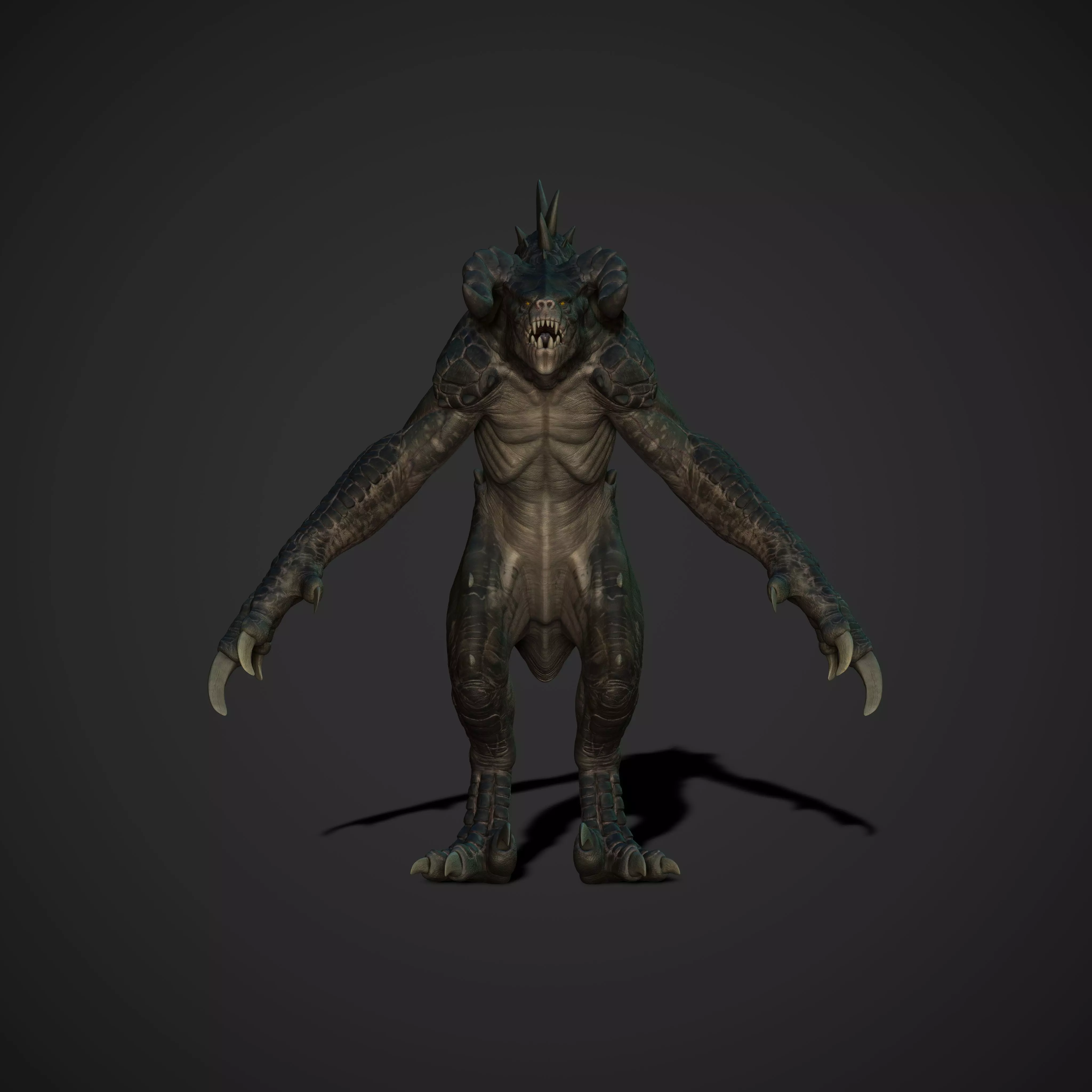 Deathclaw 3d Print model 3D print model_0